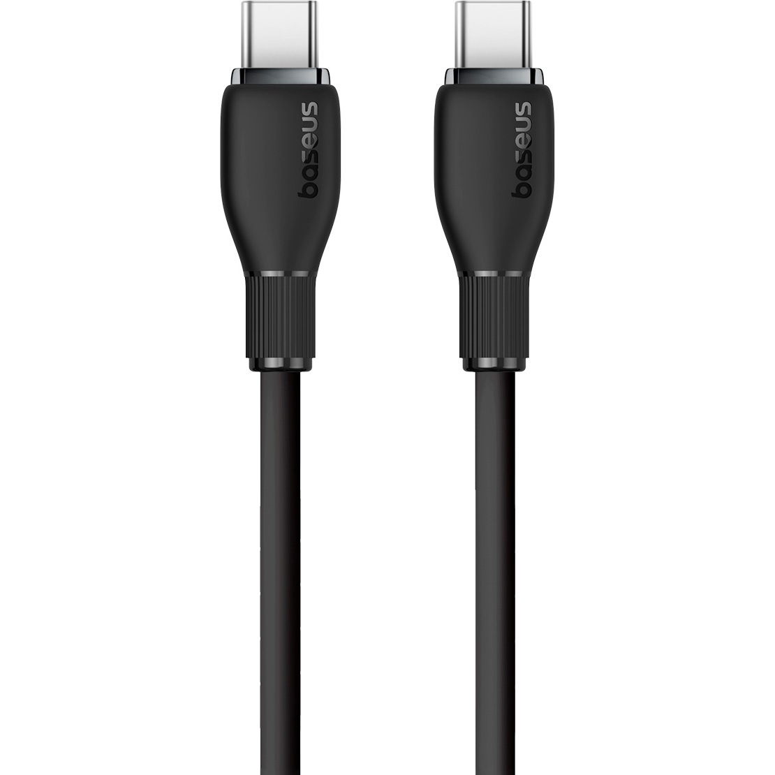 Кабель BASEUS Pudding Series Fast Charging Cable Type-C to Type-C 100W 2м Black (P10355702111-01)