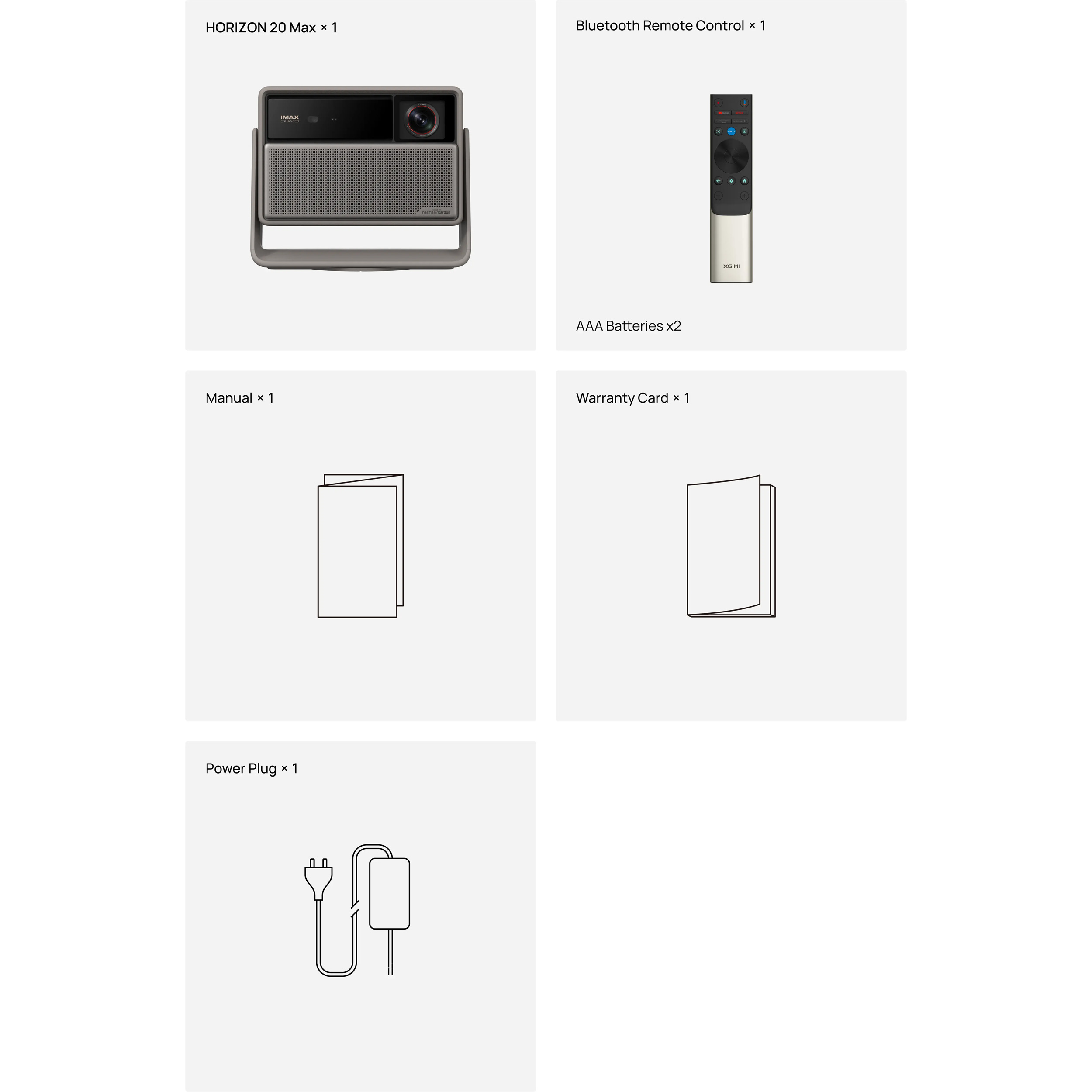 Проектор XGIMI Horizon 20 Max (XR16A)