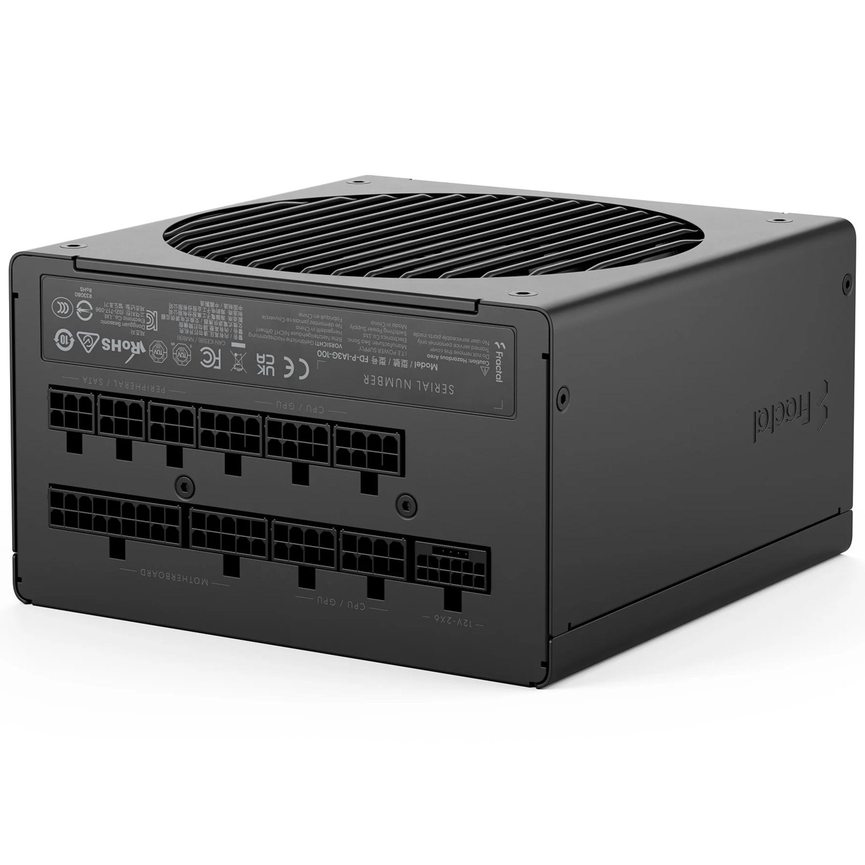 Блок питания 1000W FRACTAL DESIGN Ion 3 Gold 1000W Black (FD-P-IA3G-100-EU)