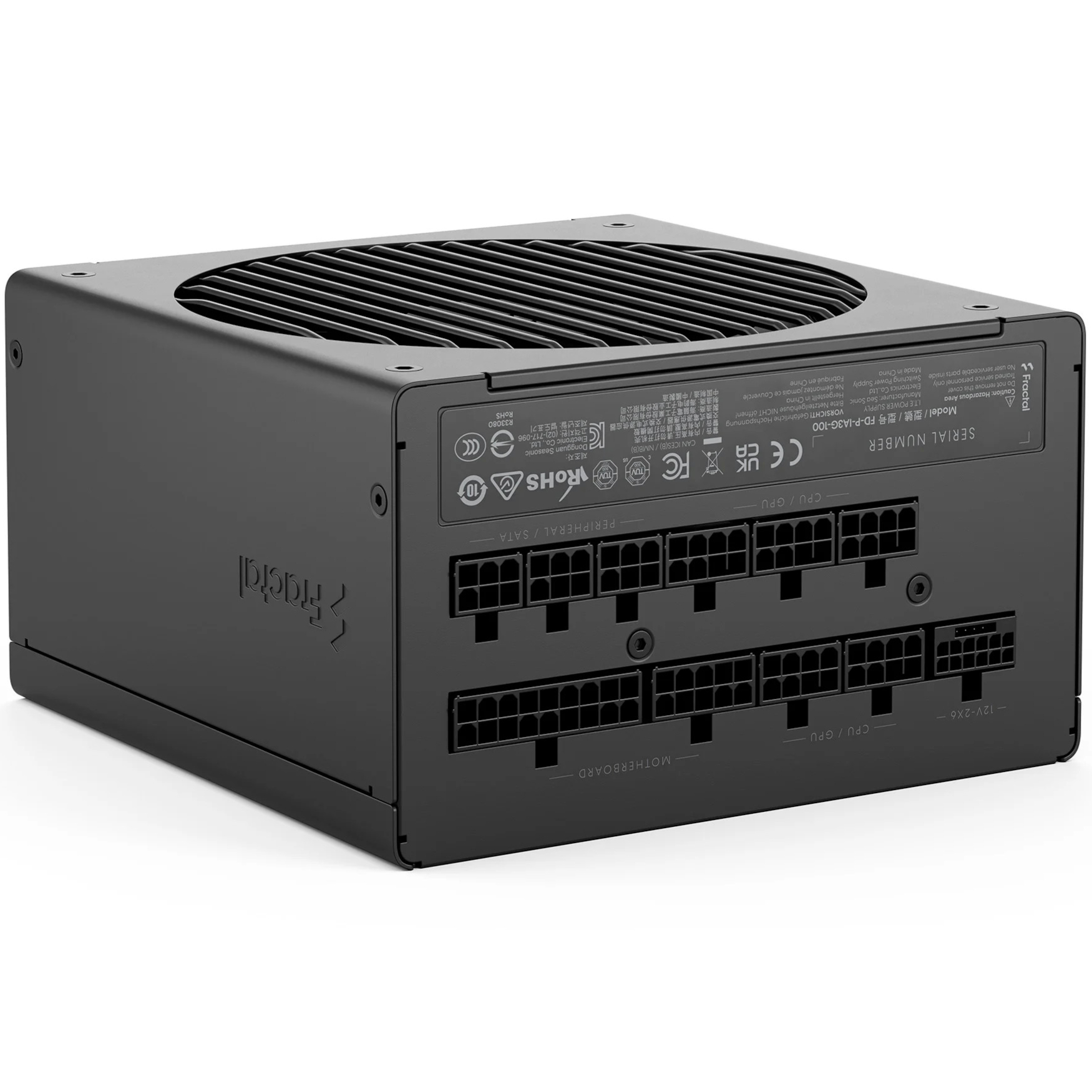 Блок питания 1000W FRACTAL DESIGN Ion 3 Gold 1000W Black (FD-P-IA3G-100-EU)