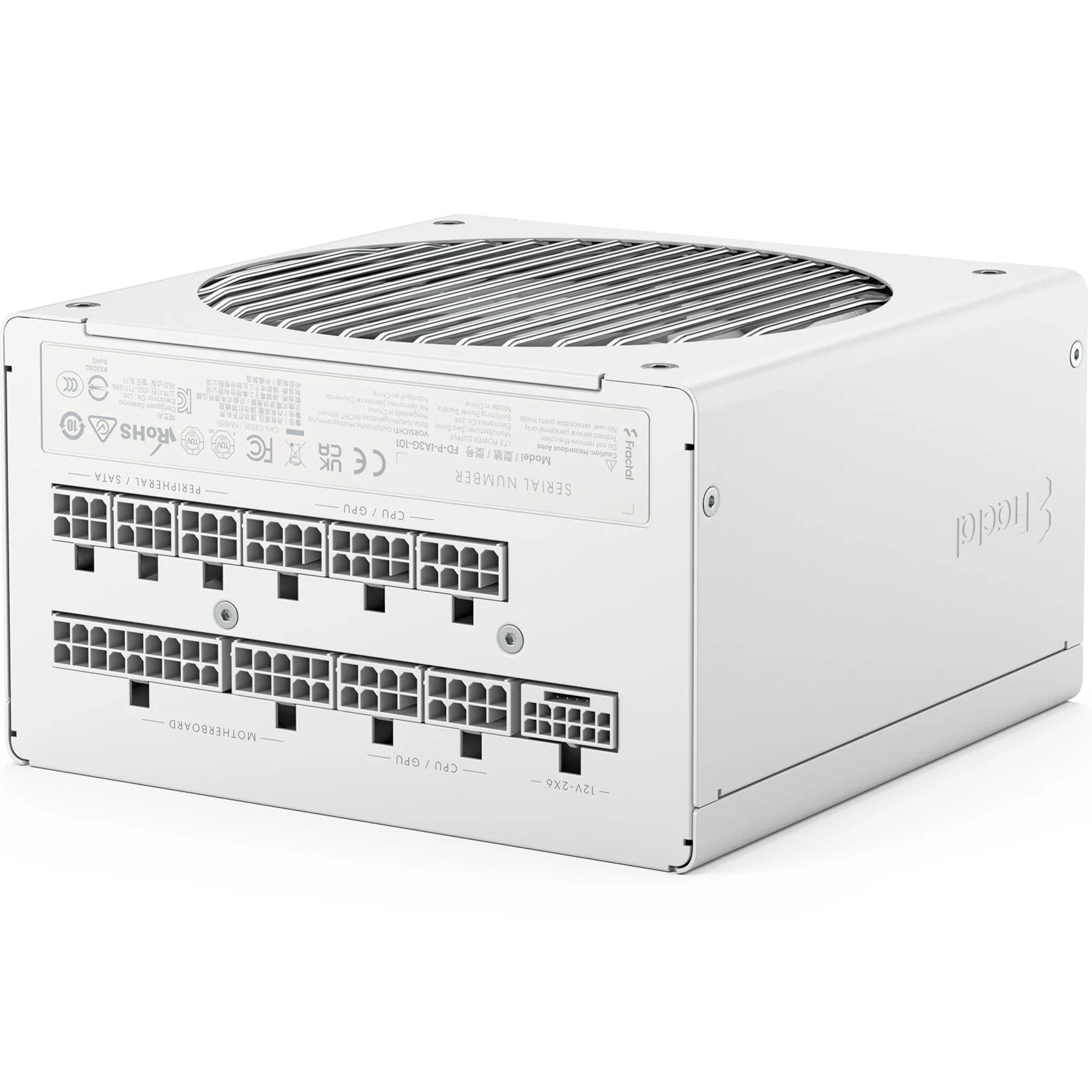 Блок питания 1000W FRACTAL DESIGN Ion 3 Gold 1000W White (FD-P-IA3G-101-EU-WT)