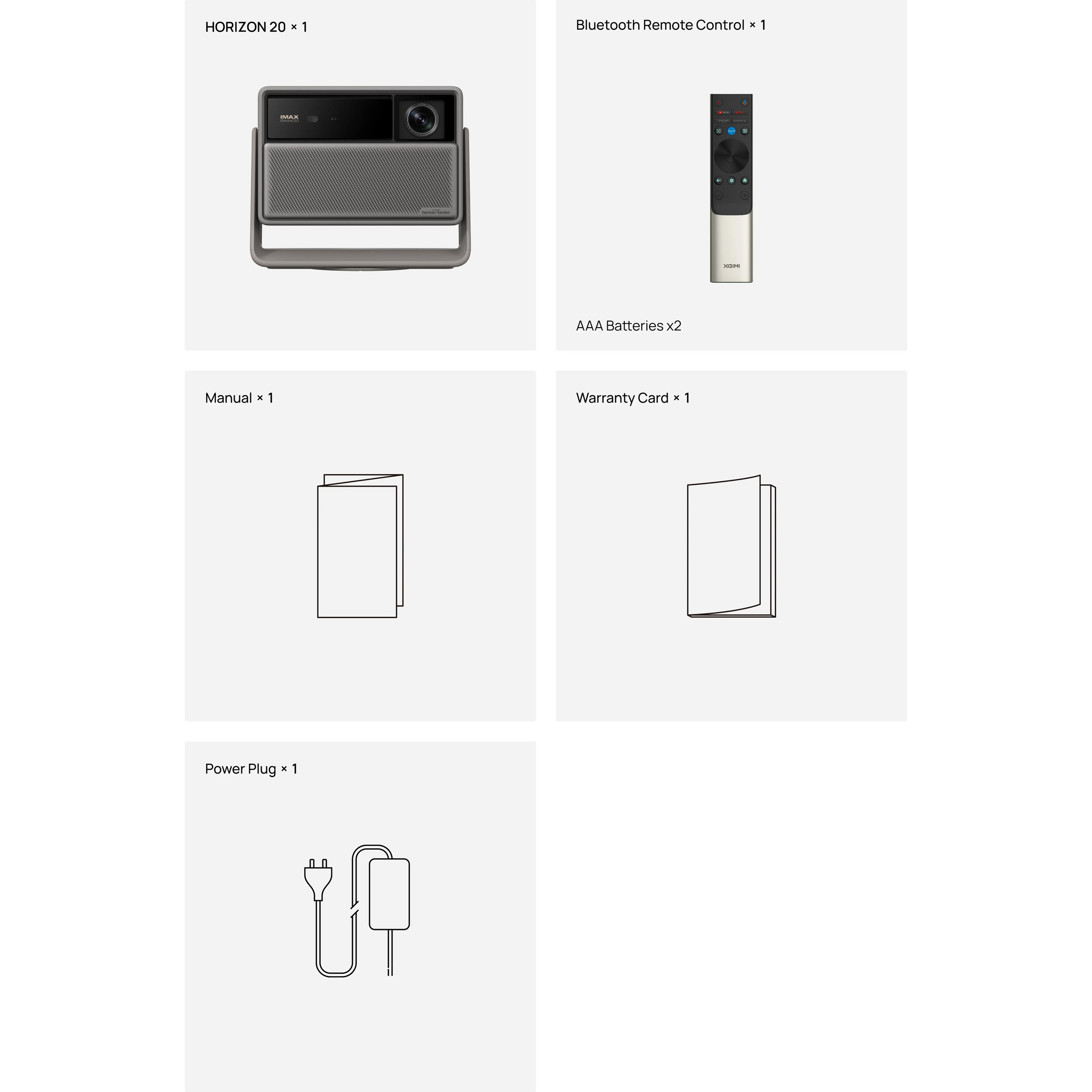 Проектор XGIMI Horizon 20 (XR13A)