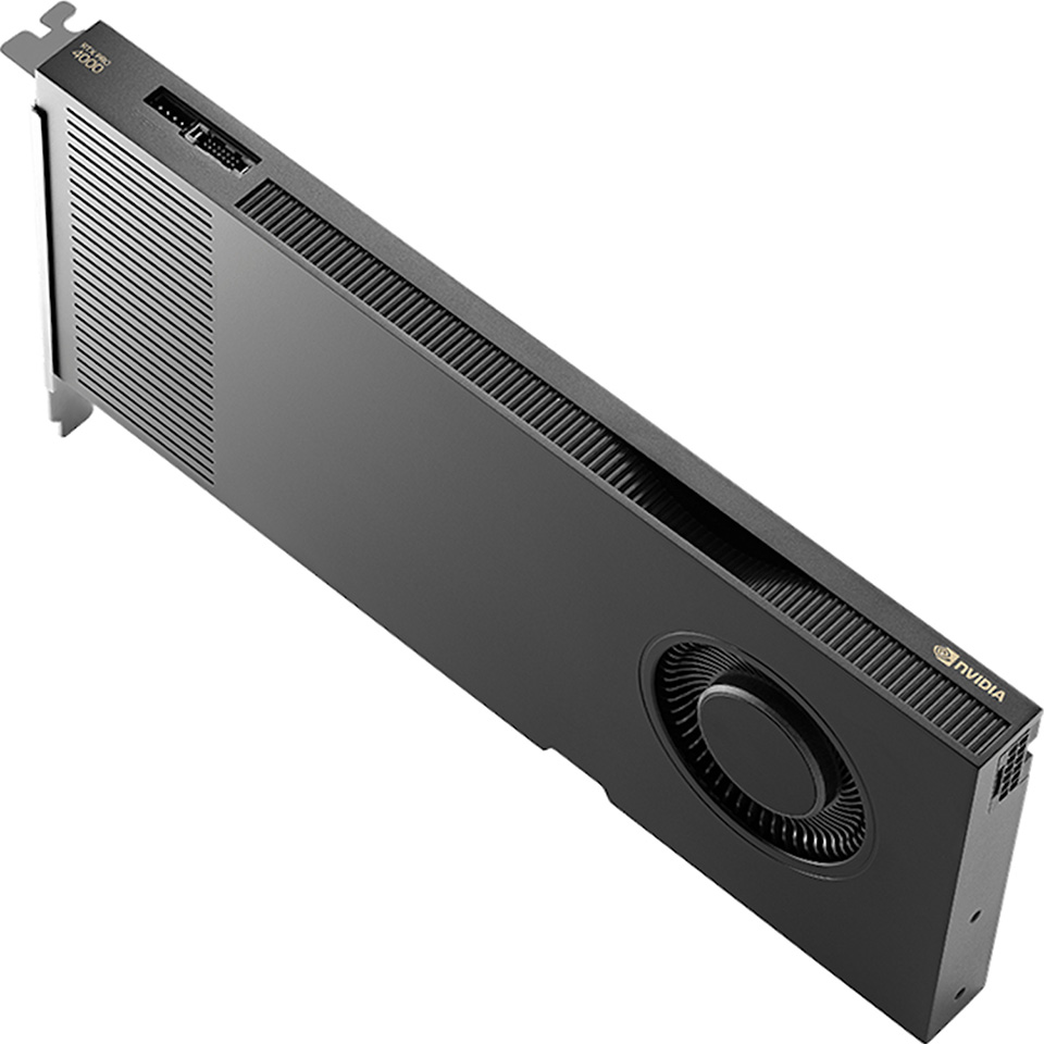 Видеокарта PNY Nvidia RTX Pro 4000 Blackwell 24GB GDDR7 ECC (VCNRTXPRO4000-SB)