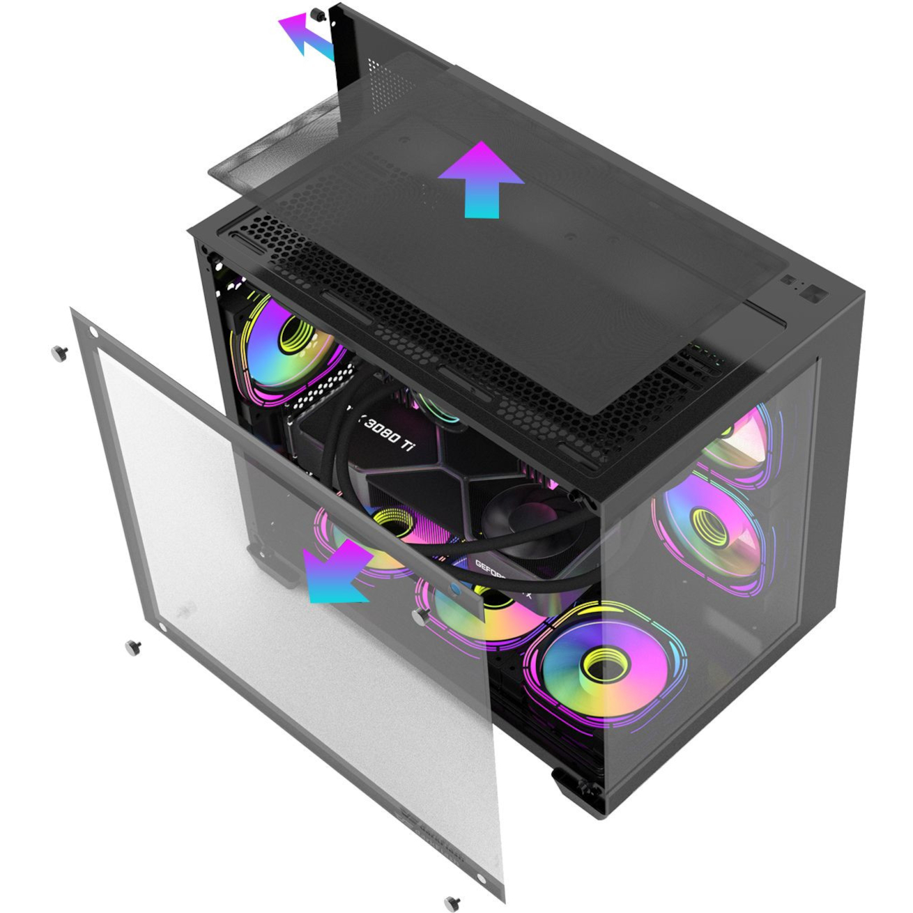 Корпус DARKFLASH C285MP V2