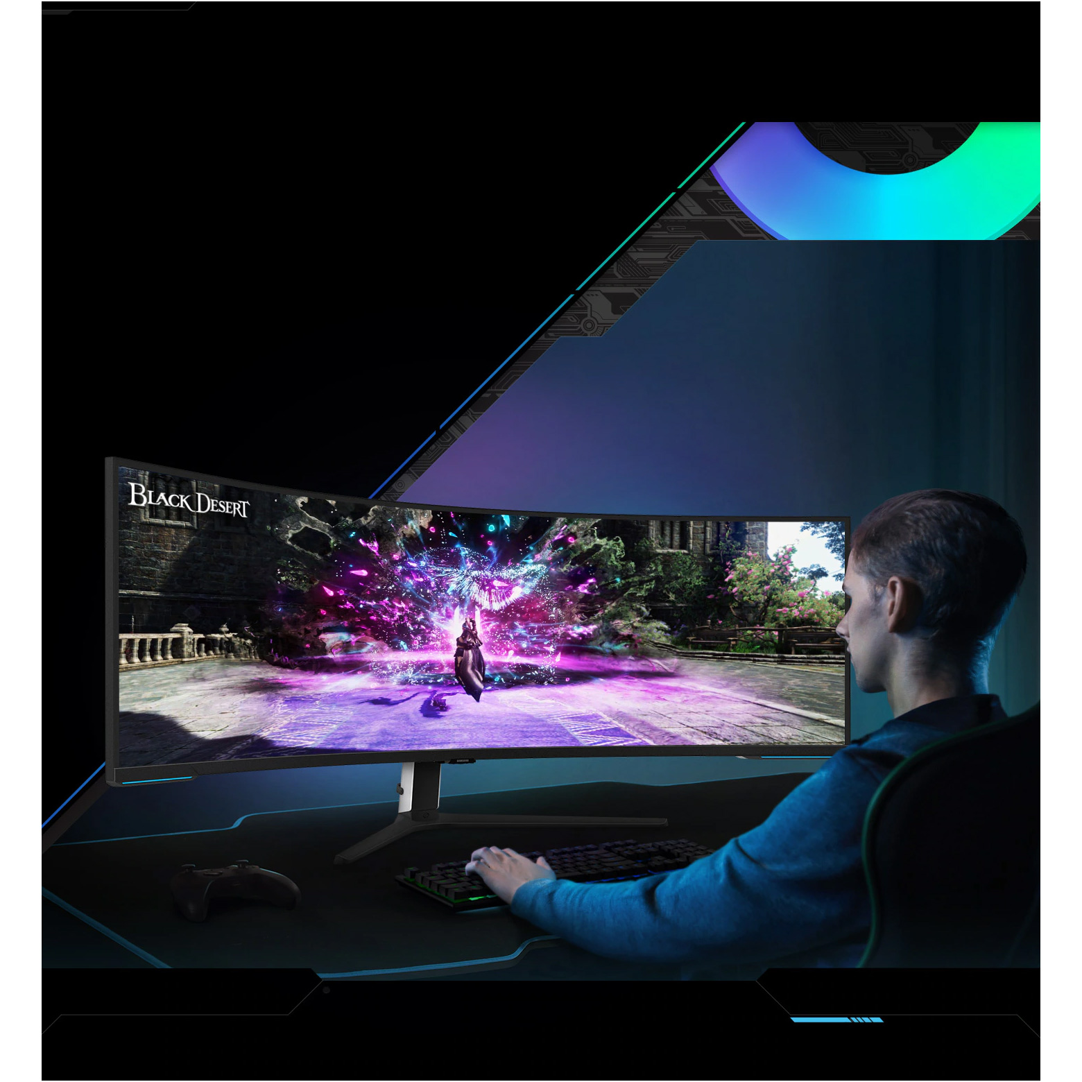 Монітор 57" SAMSUNG Odyssey Neo G9 G95NC (LS57CG952NZXUA)