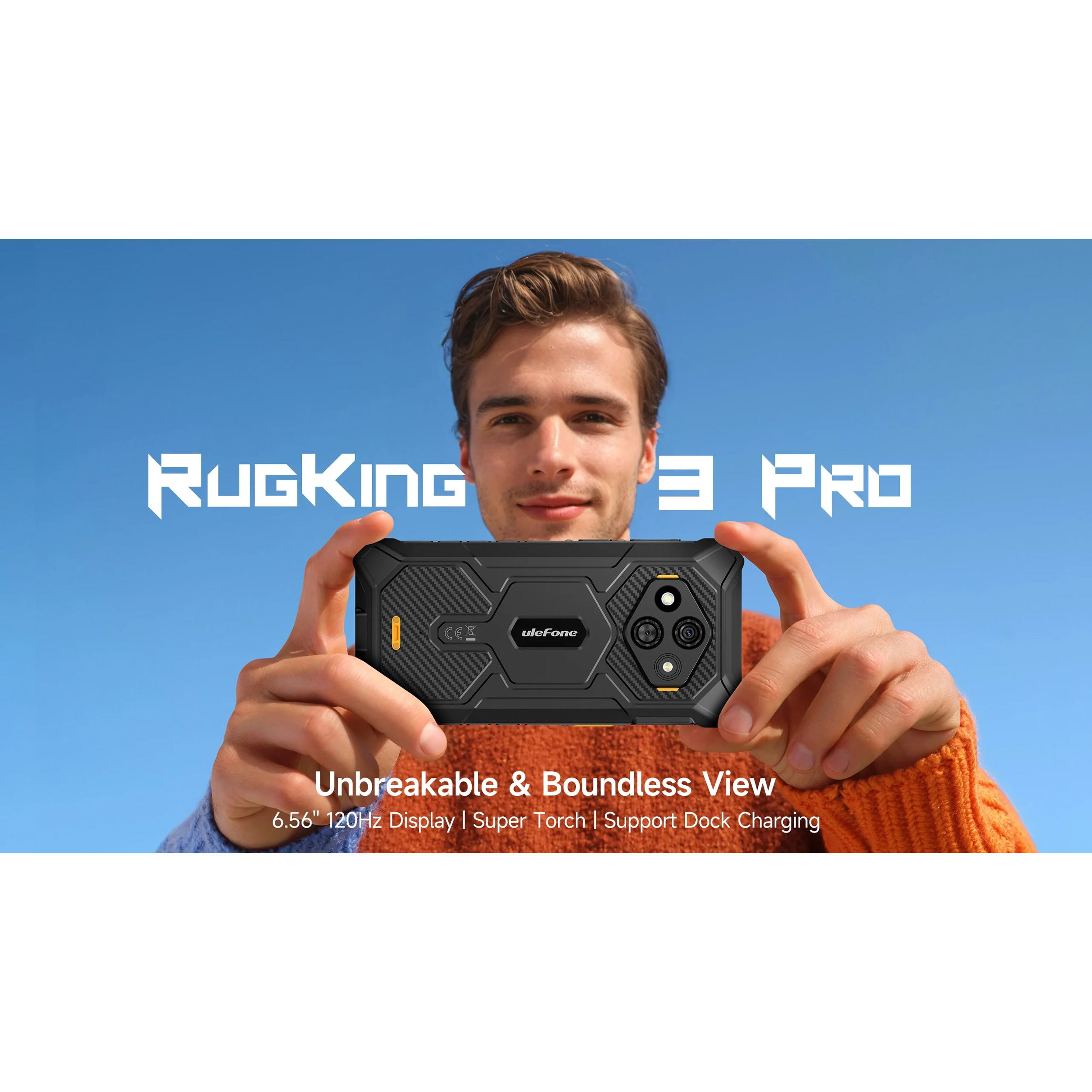 Смартфон ULEFONE RugKing 3 Pro 8/128GB Black