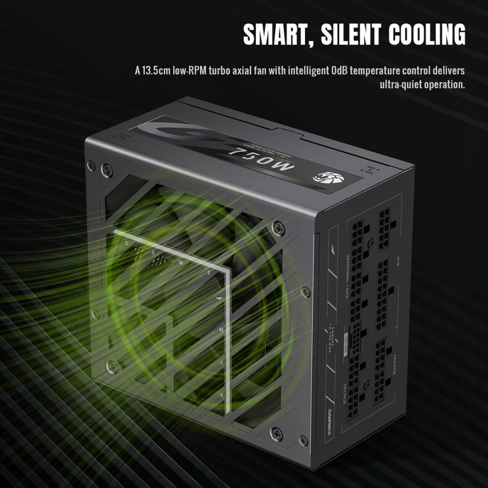 Блок живлення 750W GAMEMAX GZ-750G Black