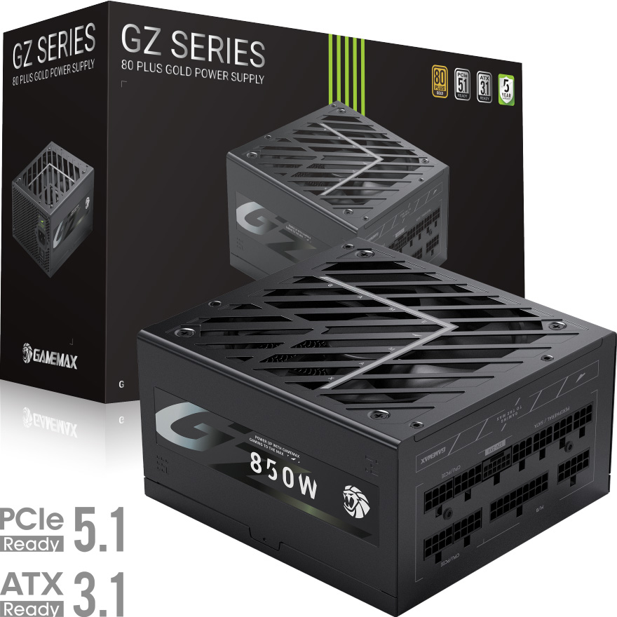 Блок живлення 850W GAMEMAX GZ-850G Black