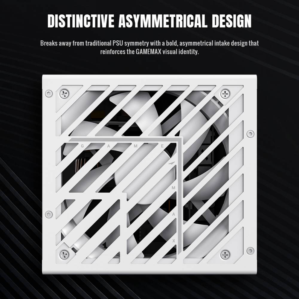 Блок питания 850W GAMEMAX GZ-850G White