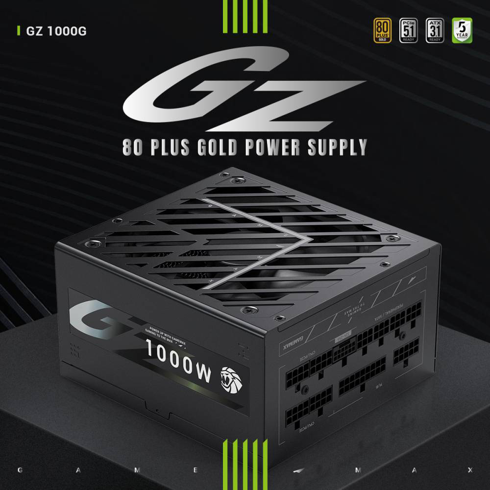 Блок живлення 1000W GAMEMAX GZ-1000G Black