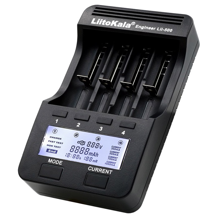 Зарядний пристрій LIITOKALA Lii-500 w/car charger