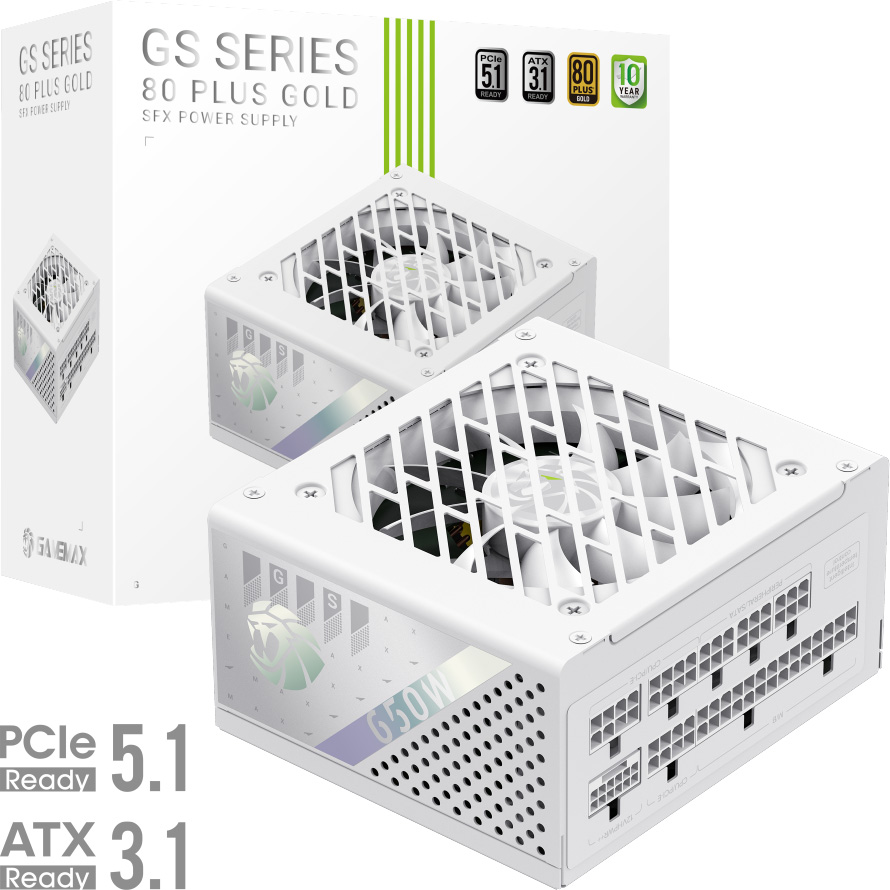 Блок живлення SFX 650W GAMEMAX GS-650G V25 White