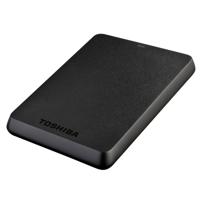 Зовнішній портативний вінчестер 2.5" TOSHIBA STOR.E Basics 750GB USB3.0 Black (HDTB107EK3AA)