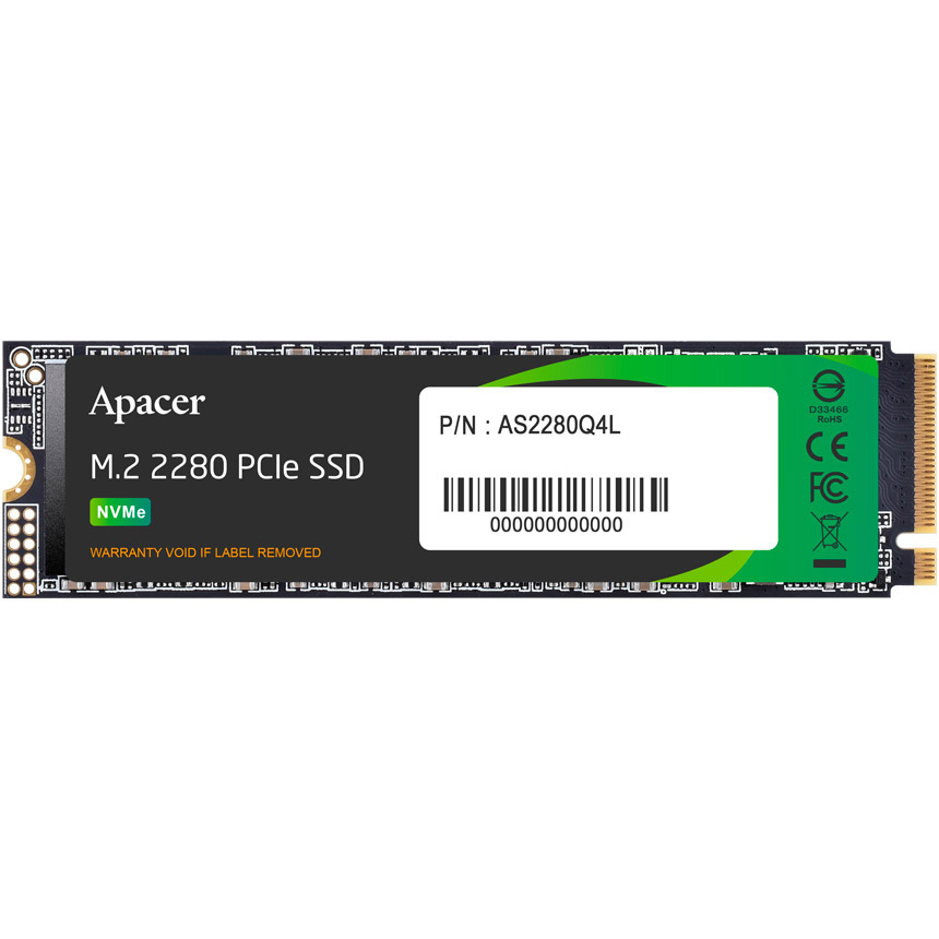 SSD диск APACER AS2280Q4L 256GB M.2 NVMe Bulk (AP256GAS2280Q4L)