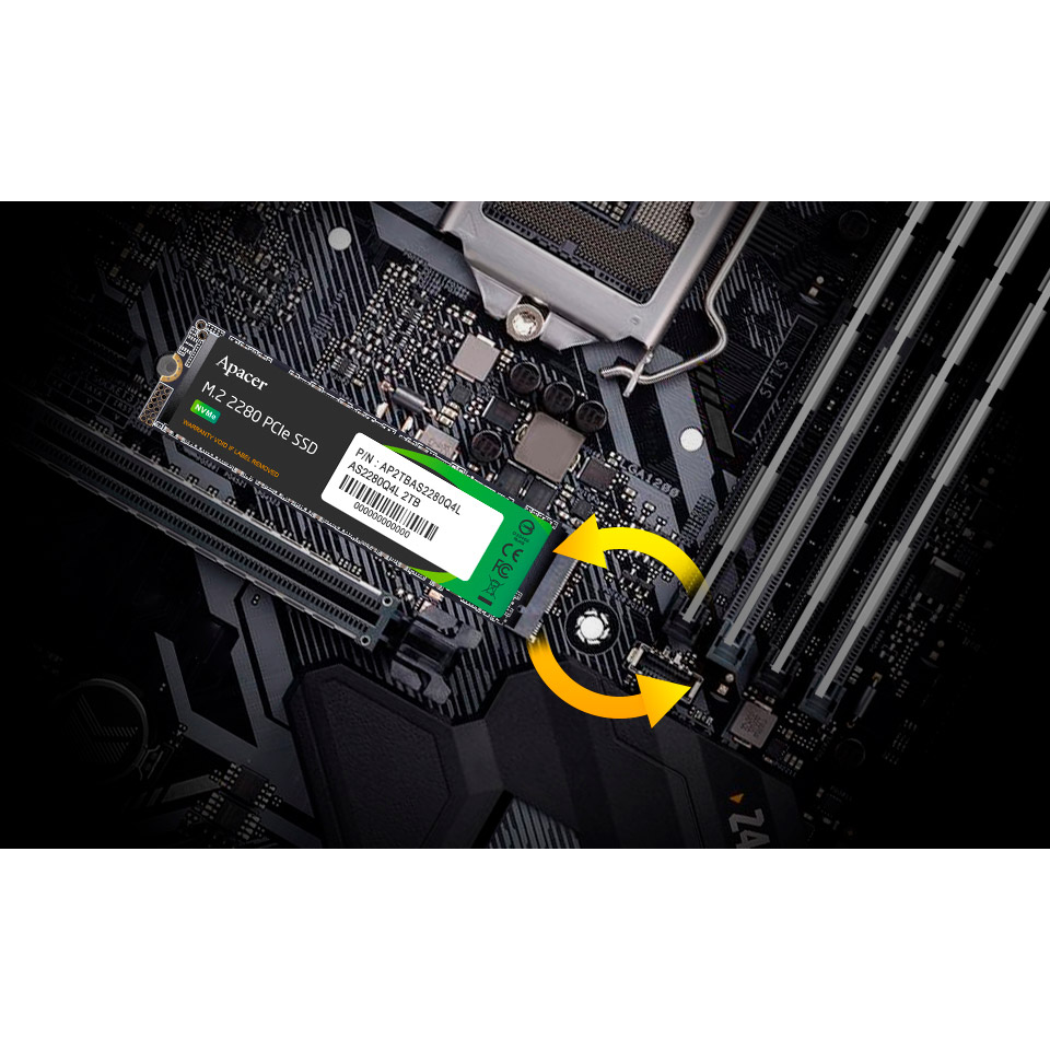 SSD диск APACER AS2280Q4L 256GB M.2 NVMe Bulk (AP256GAS2280Q4L)