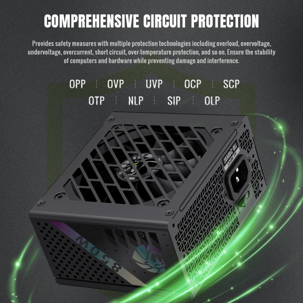 Блок живлення SFX 850W GAMEMAX GS-850G V25 Black