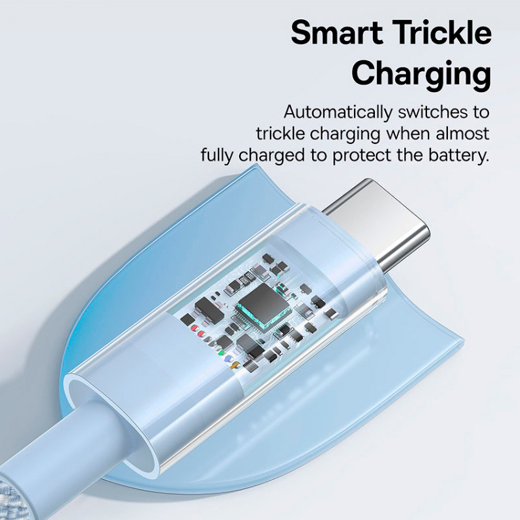 Кабель BASEUS Gem Fast Charging Cable Type-C to Type-C 100W 1м (P10373000311-00)