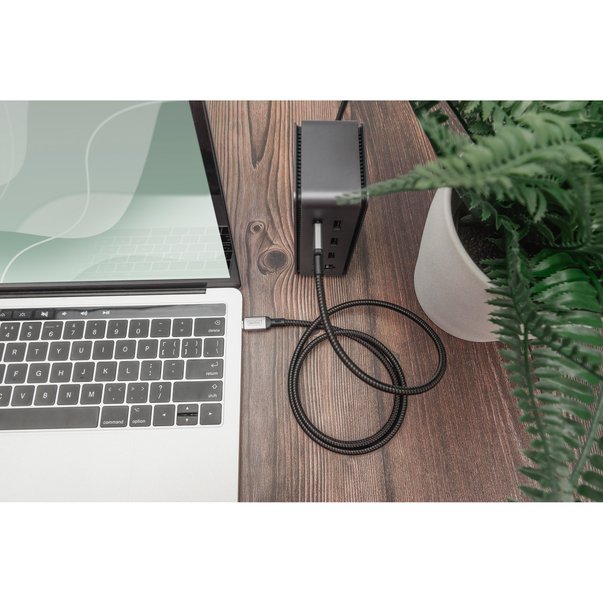 Кабель DIGITUS USB4 CM/CM 3м Black (DB-300443-030-S)