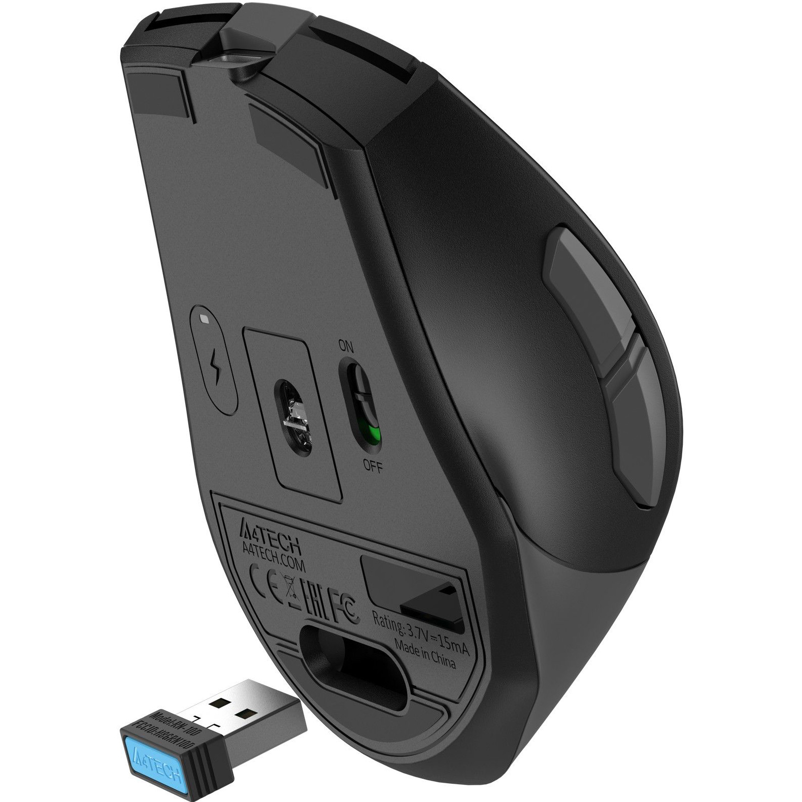 Мышь A4TECH Fstyler FG35CS Plus Gray