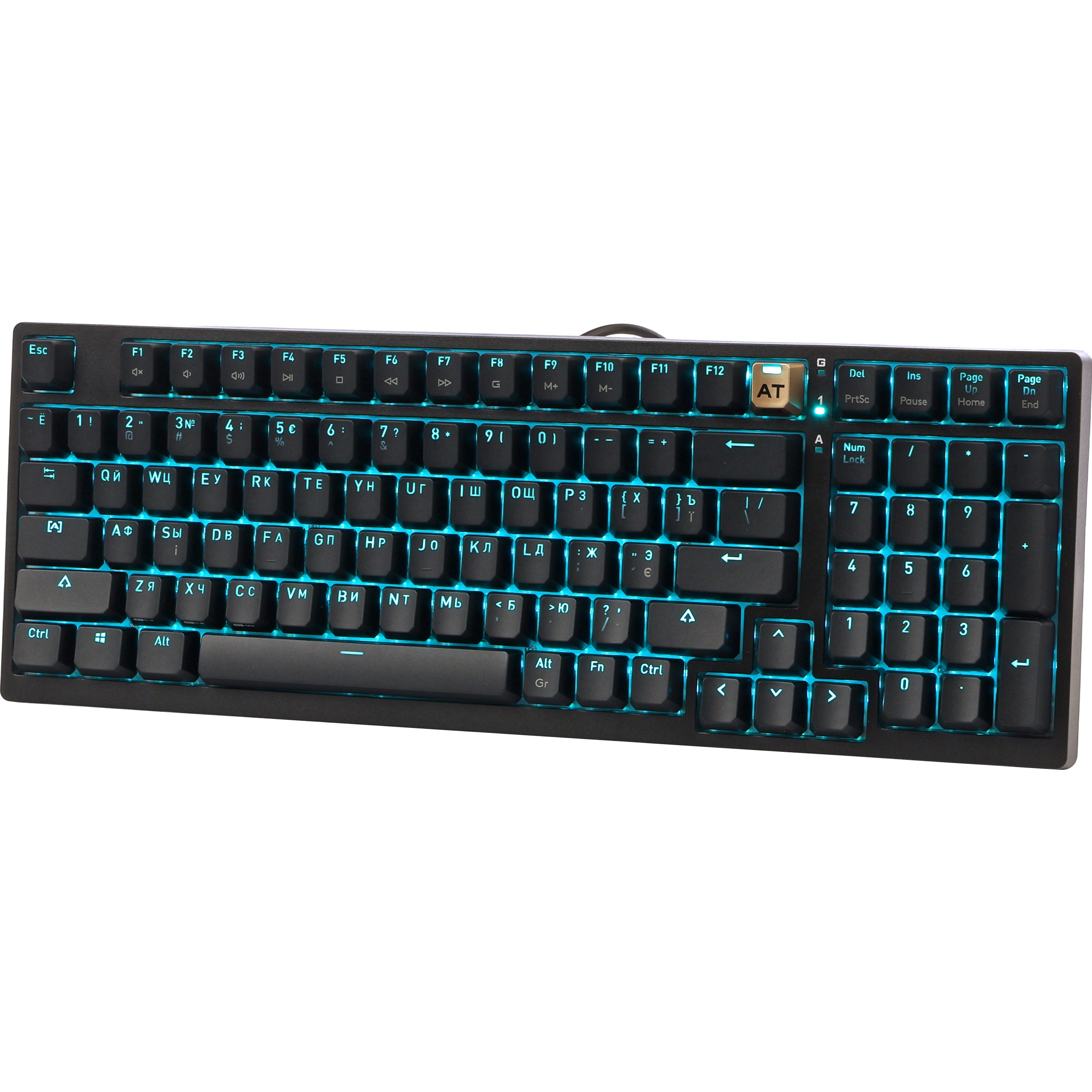 Клавиатура A4TECH BLOODY AT98 Alpha Optical Switch Black