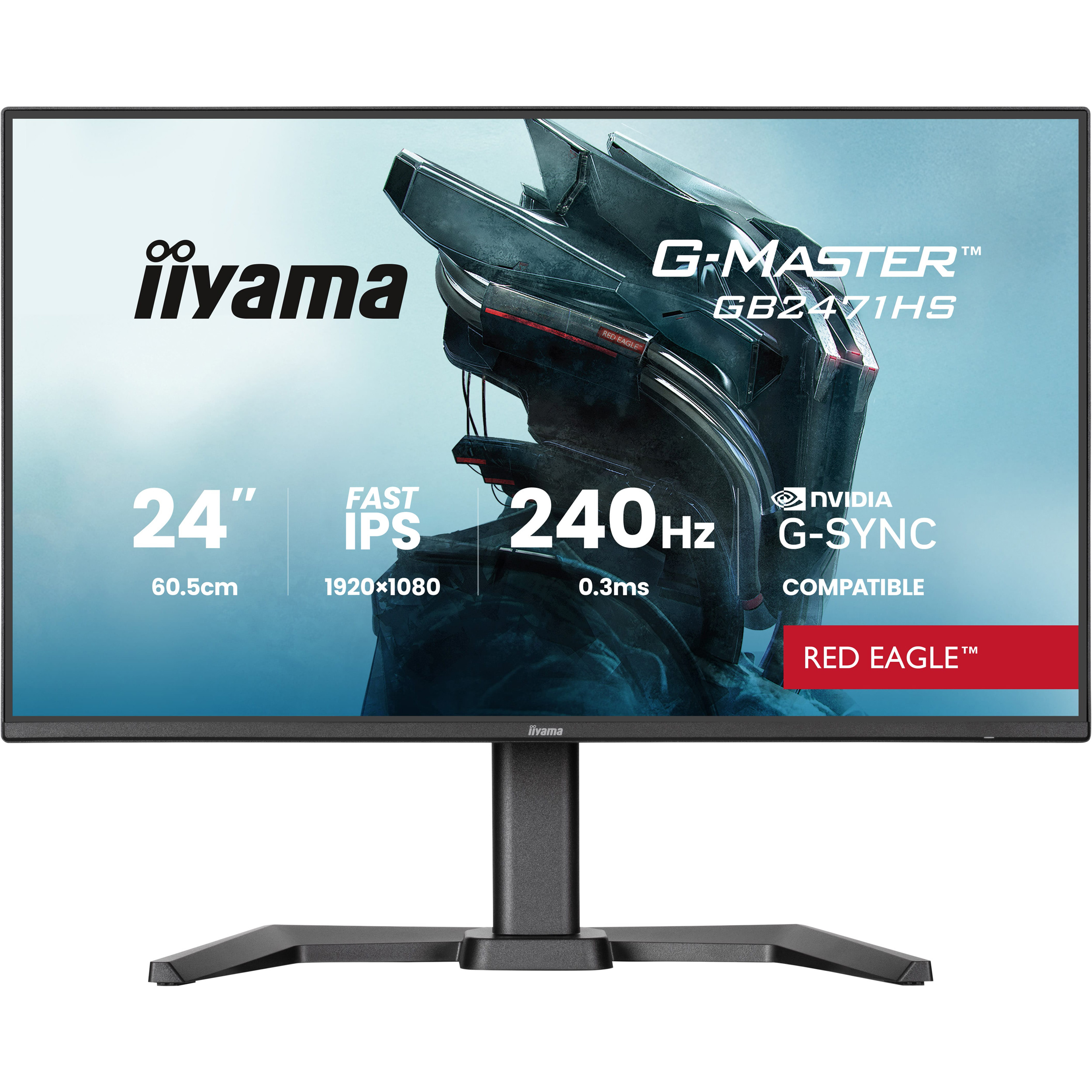 Монитор 23.8" IIYAMA G-Master GB2471HS-B1 Red Eagle