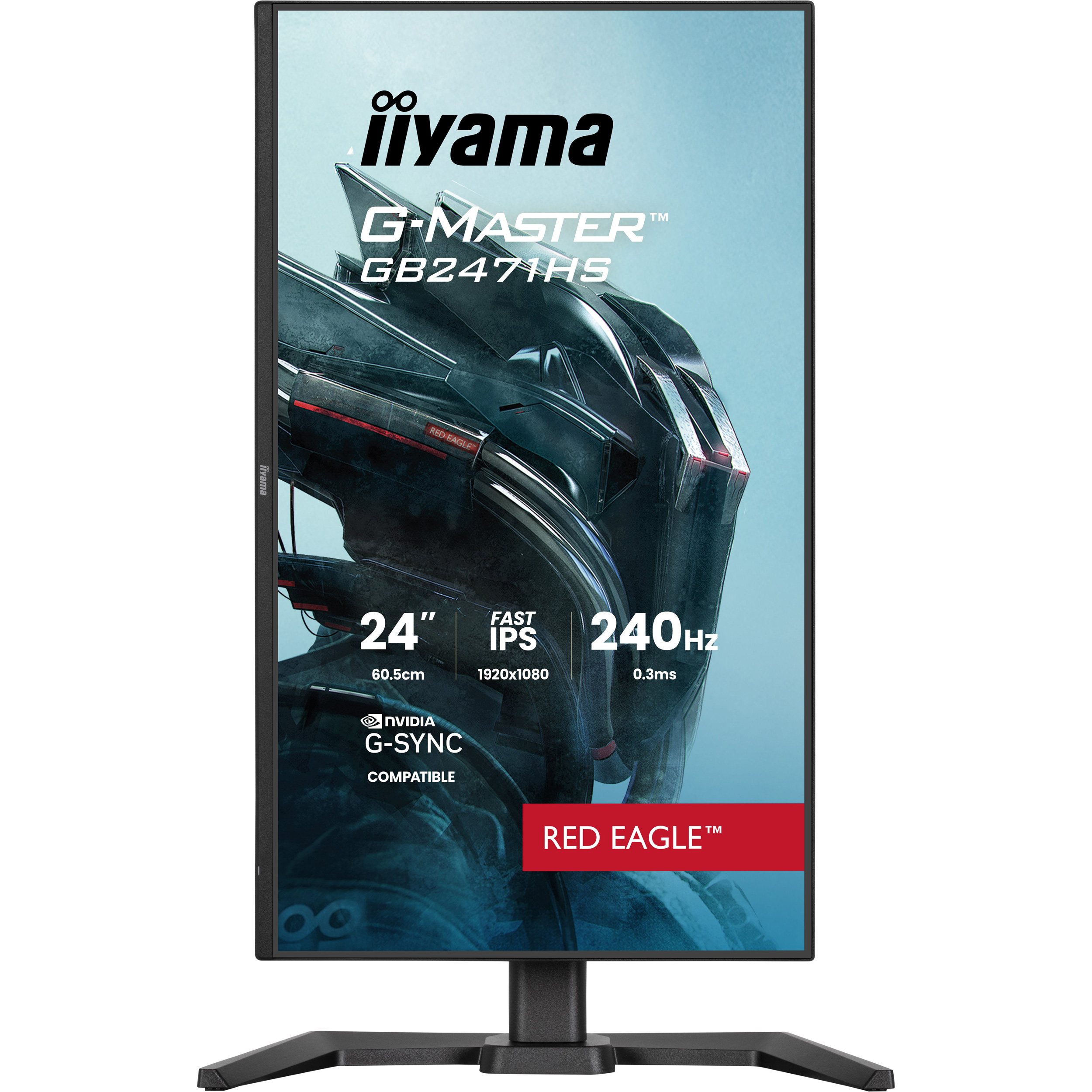 Монитор 23.8" IIYAMA G-Master GB2471HS-B1 Red Eagle