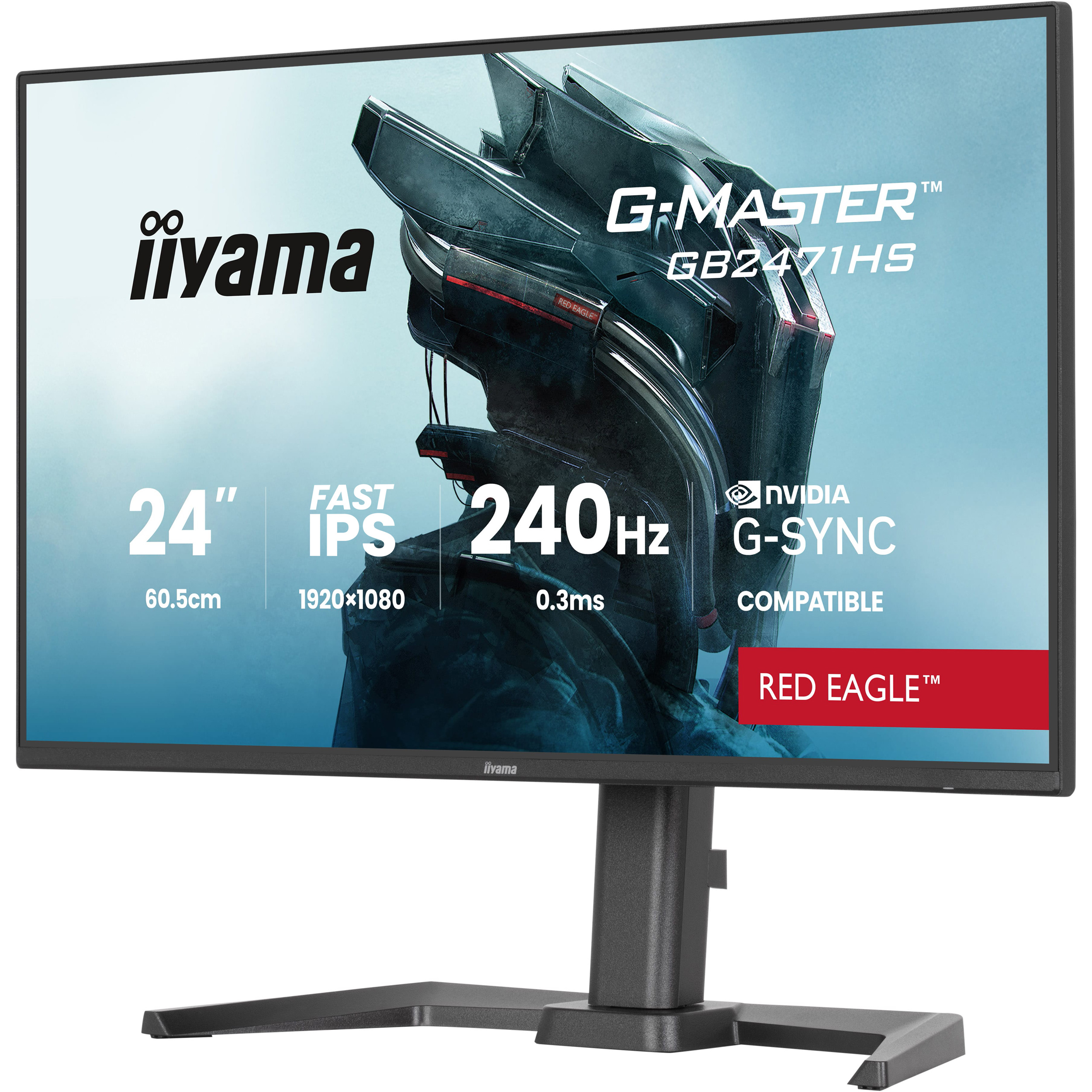 Монитор 23.8" IIYAMA G-Master GB2471HS-B1 Red Eagle