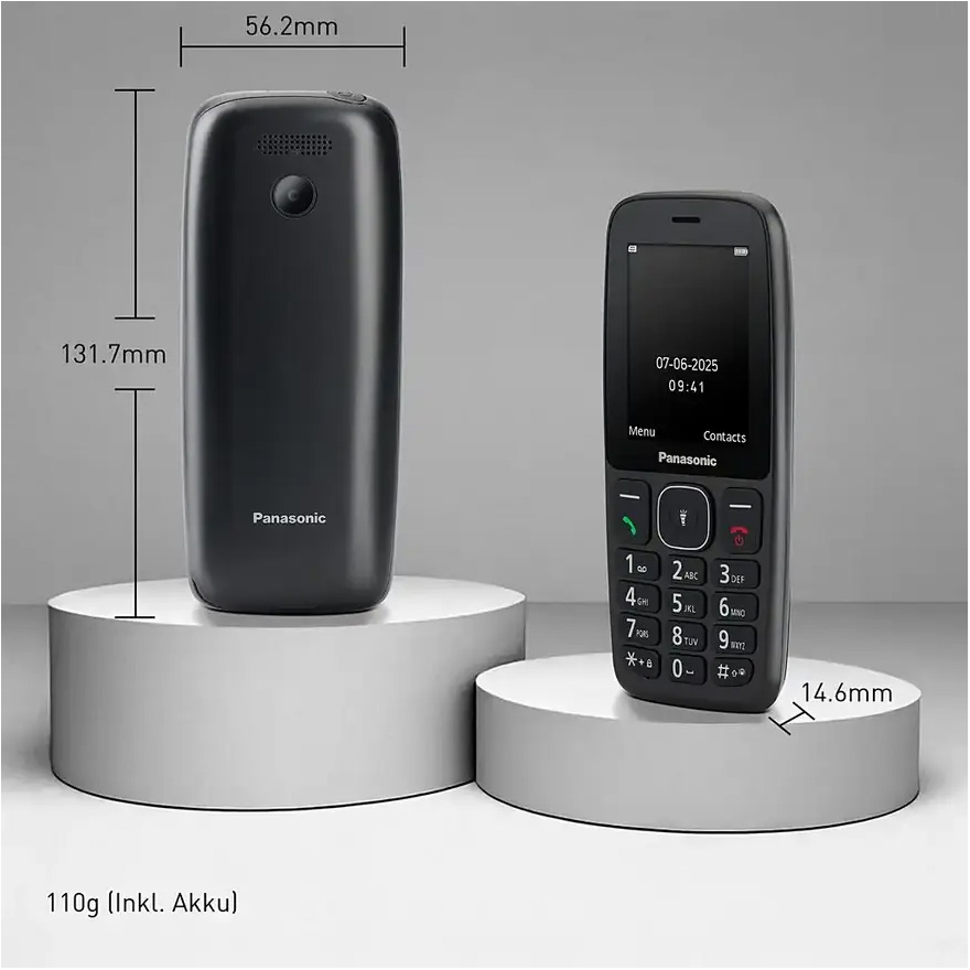 Мобильный телефон PANASONIC KX-TF400 Black