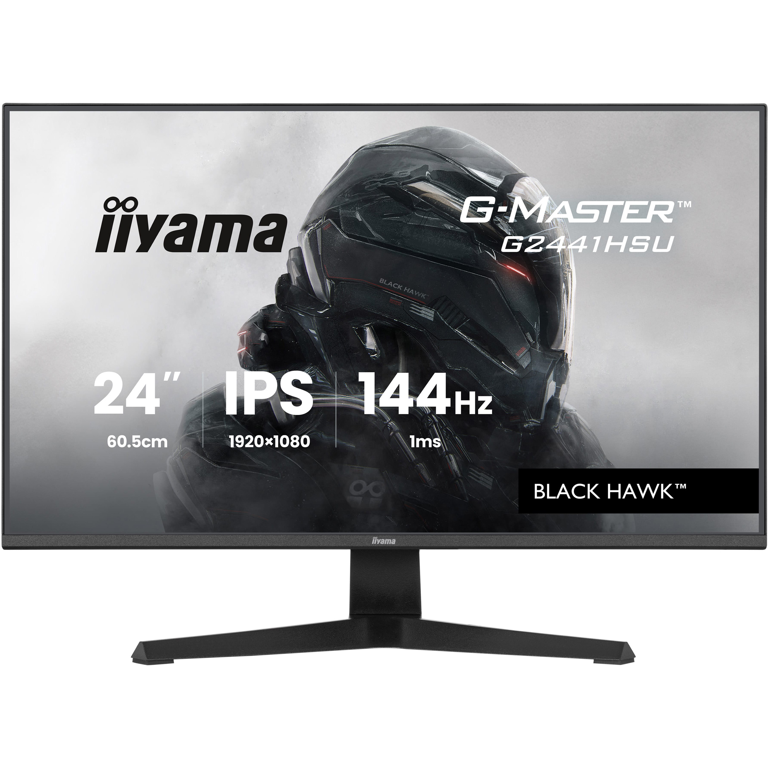 Монитор 23.8" IIYAMA G-Master G2441HSU-B1 Black Hawk
