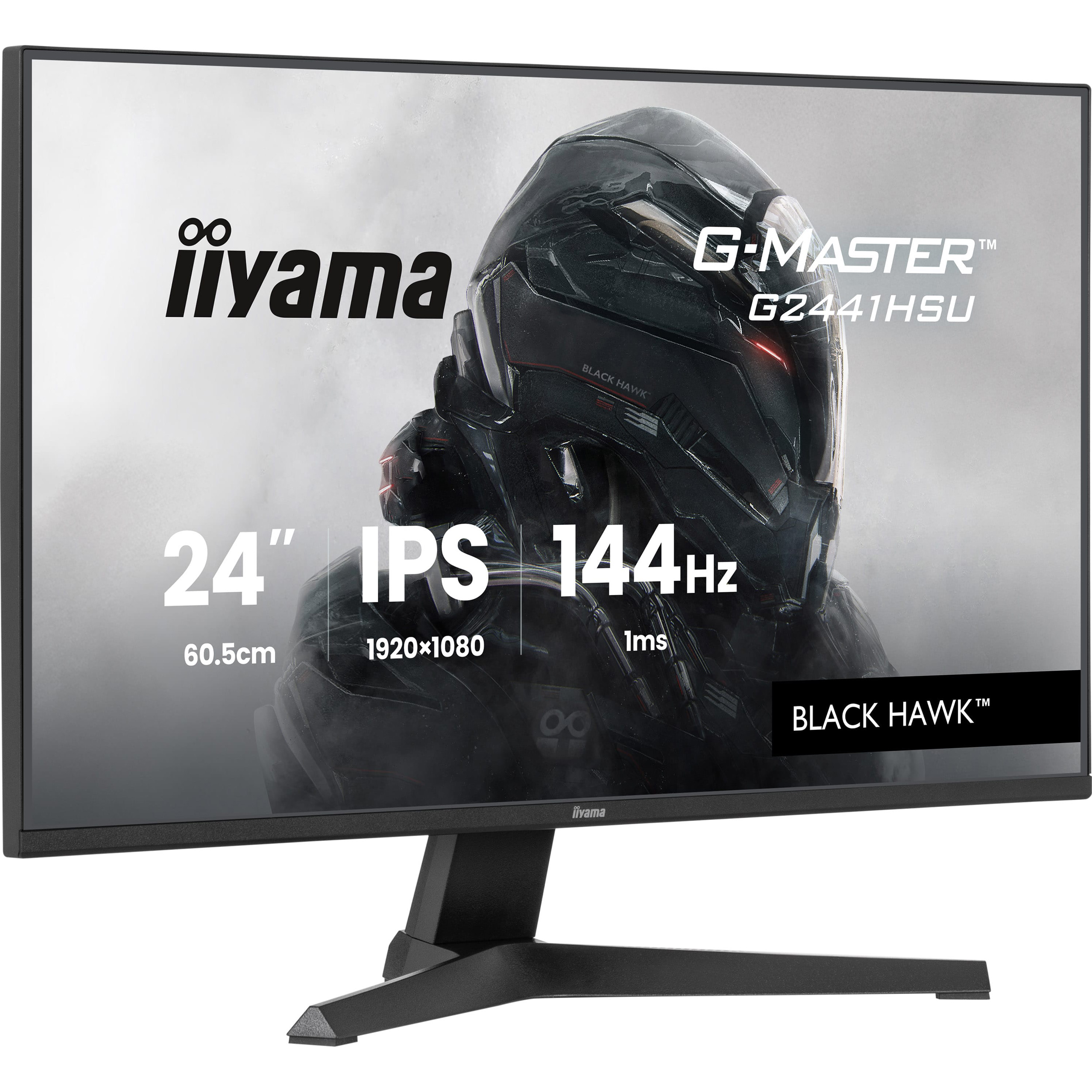 Монитор 23.8" IIYAMA G-Master G2441HSU-B1 Black Hawk