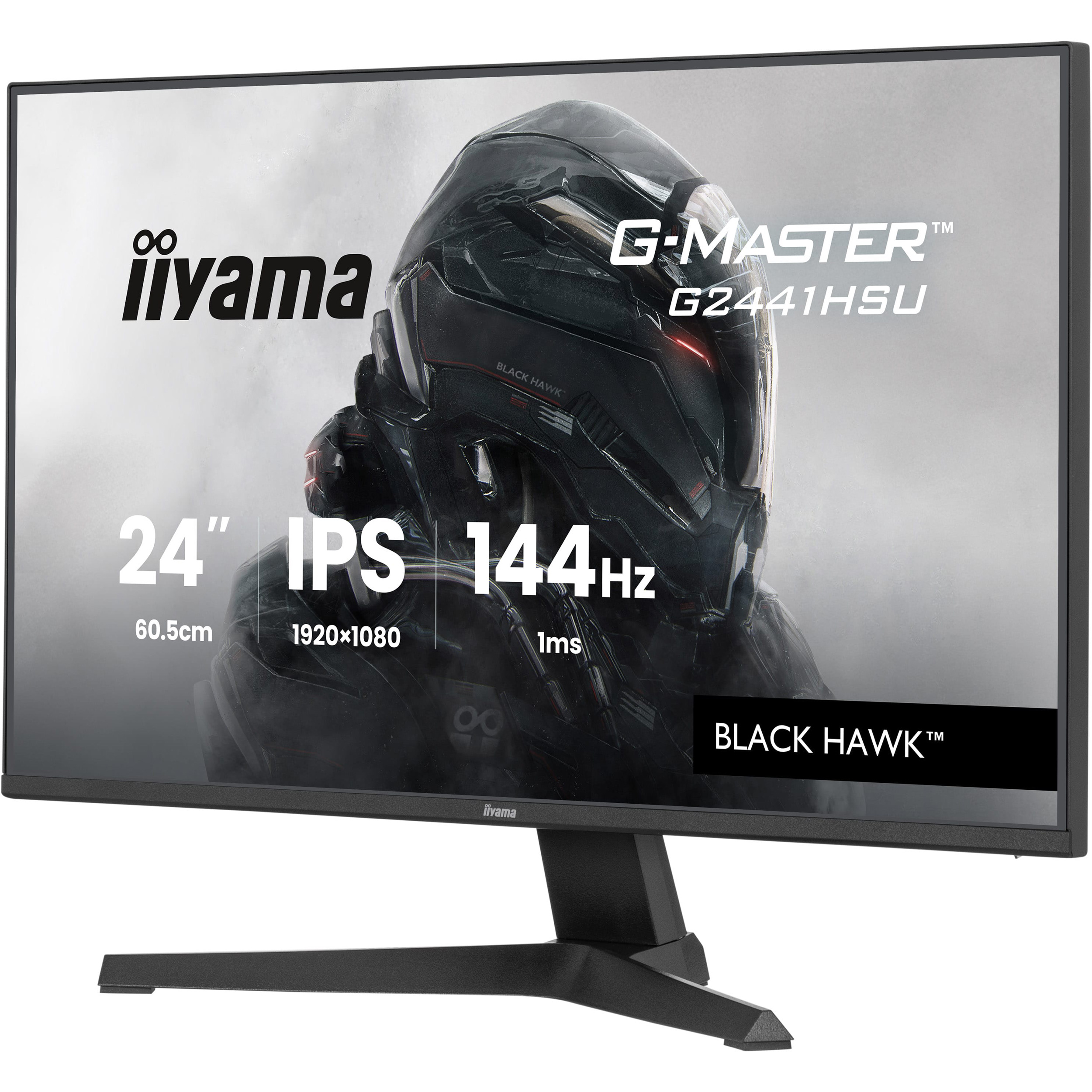 Монитор 23.8" IIYAMA G-Master G2441HSU-B1 Black Hawk