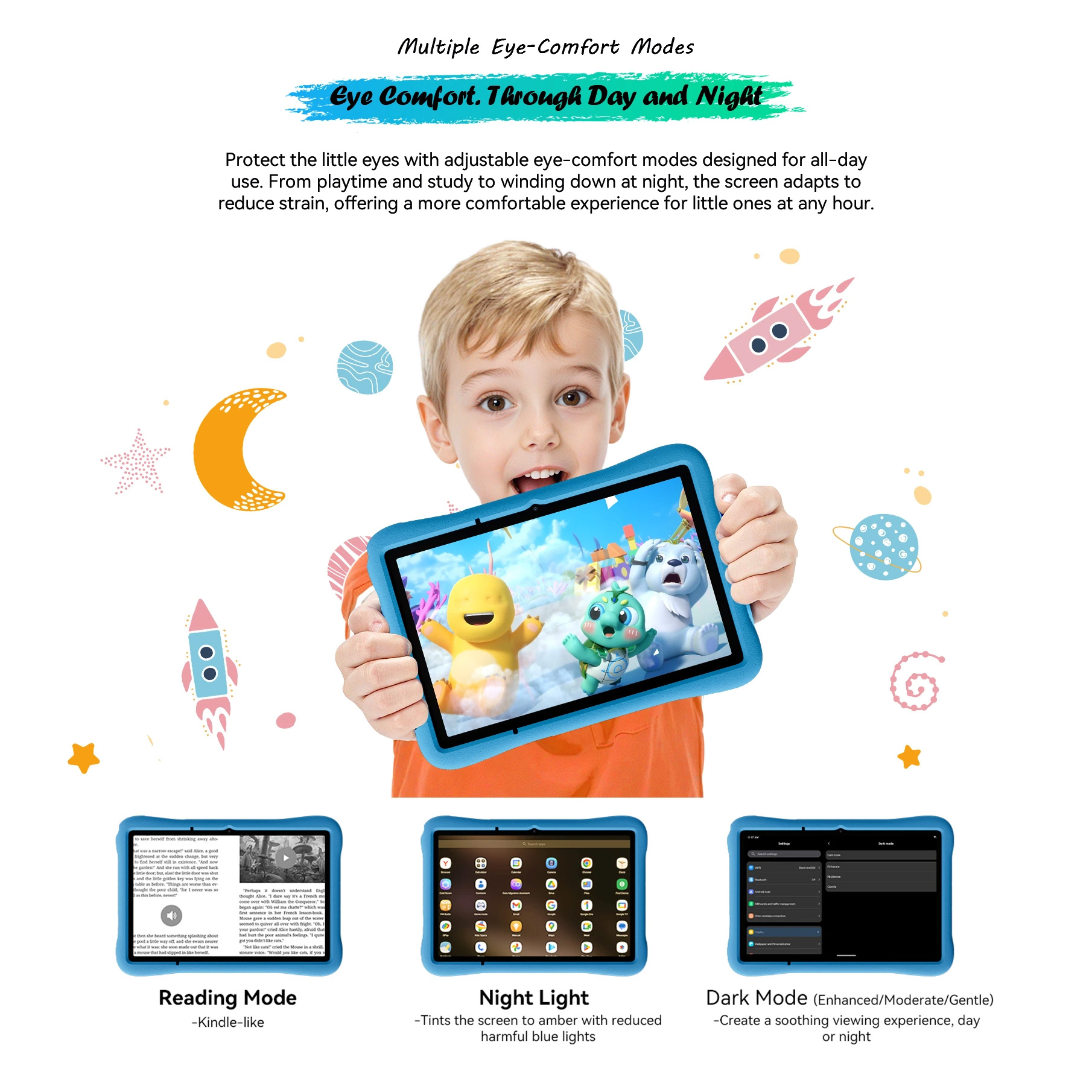 Планшет OSCAL Pad 60 Kids 4/128GB Magic Blue