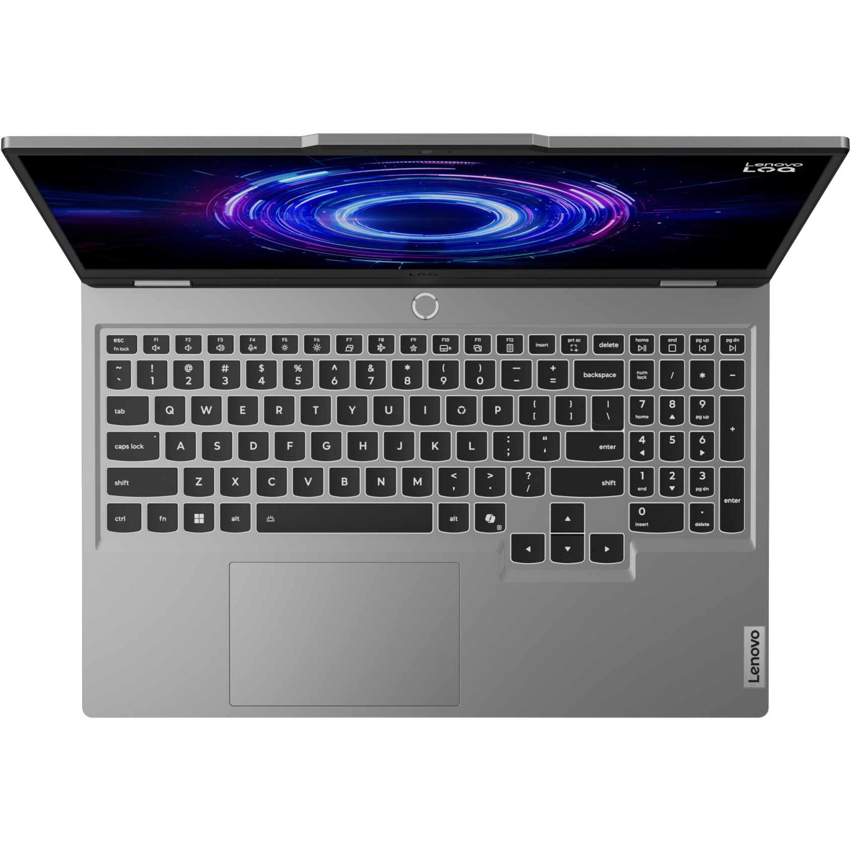 Ноутбук LENOVO LOQ 15IRX10 Luna Gray (83JE014DRA)