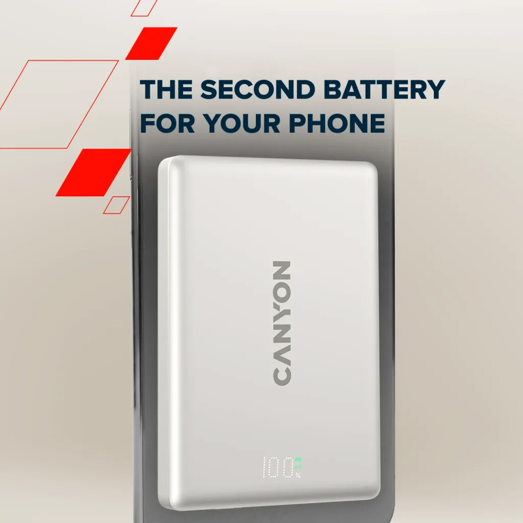 Повербанк MagSafe CANYON OnPower 500 20W 5000mAh Star Gray