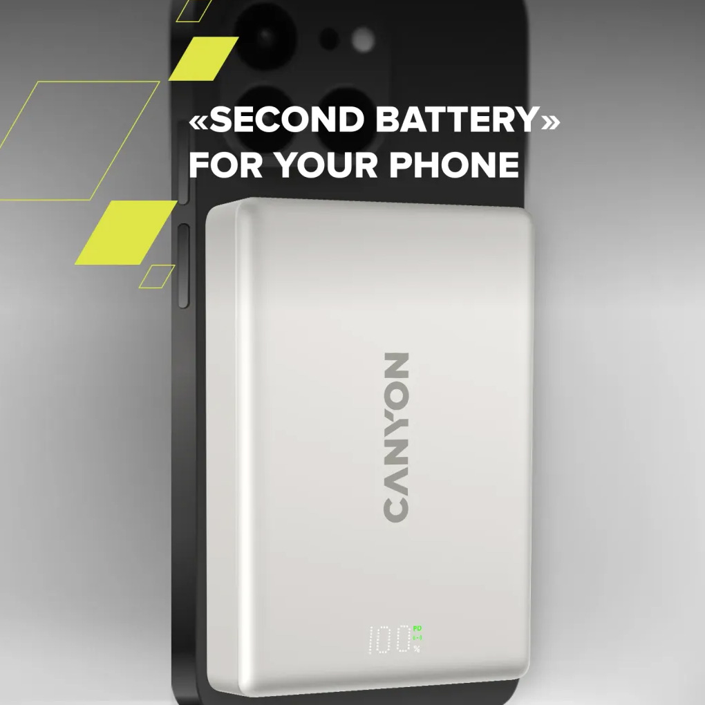 Повербанк MagSafe CANYON OnPower 511 20W 10000mAh Star Gray