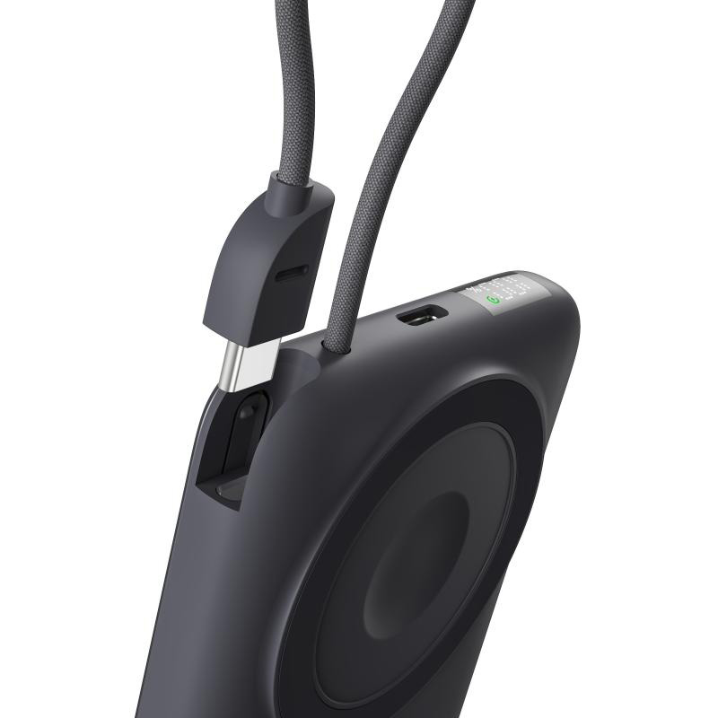 Повербанк з бездротовою зарядкою VINGA 22.5W Display + Wireless Charge 10000mAh (VPBB1022WL)