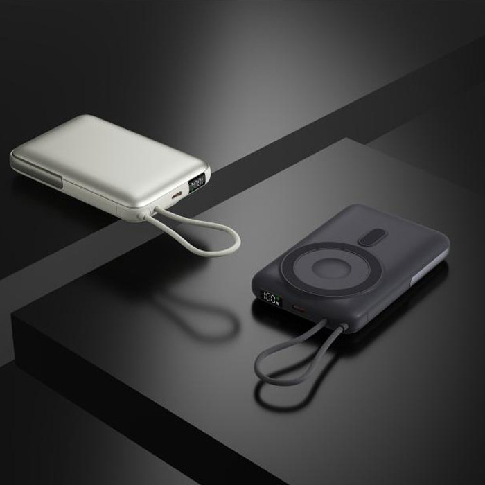 Повербанк з бездротовою зарядкою VINGA 22.5W Display + Wireless Charge 10000mAh (VPBB1022WL)