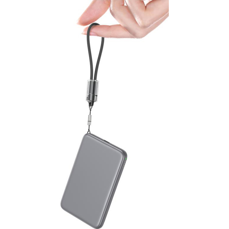 Повербанк з бездротовою зарядкою VINGA VPBB520WL 5000mAh