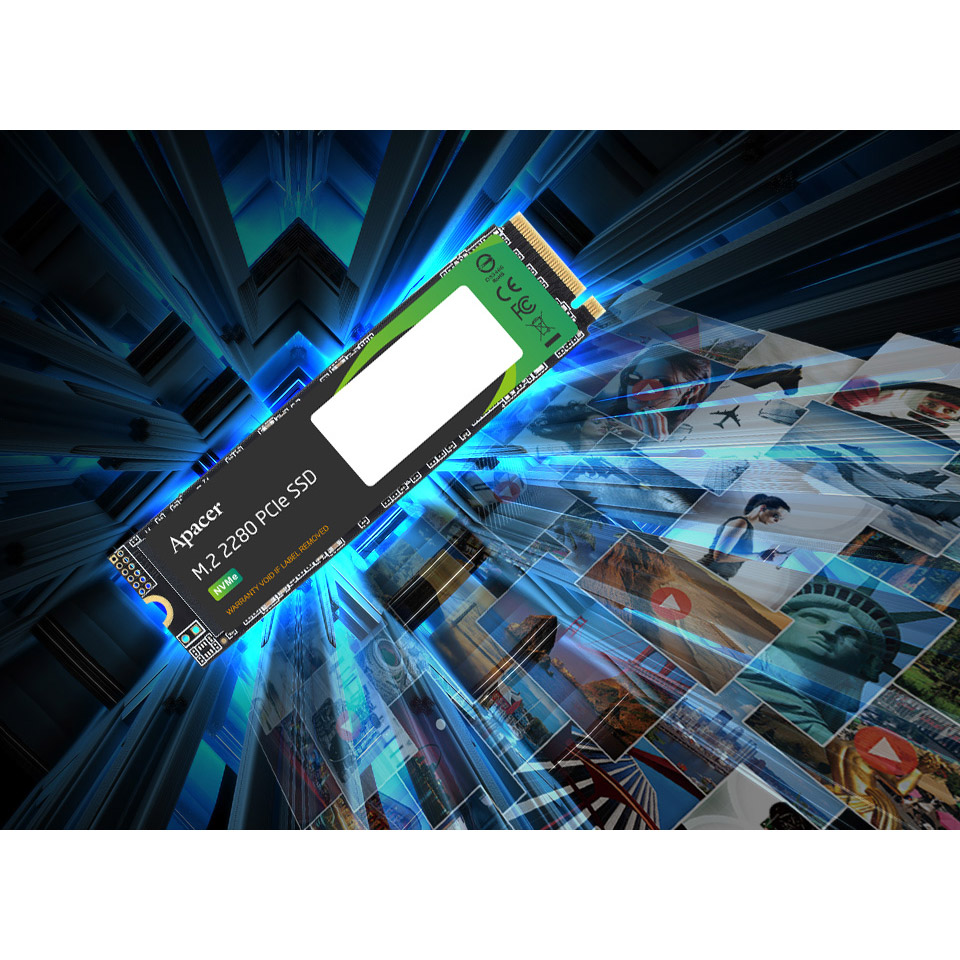 SSD диск APACER AS2280P4X 512GB M.2 NVMe Bulk (AP512GAS2280P4X)