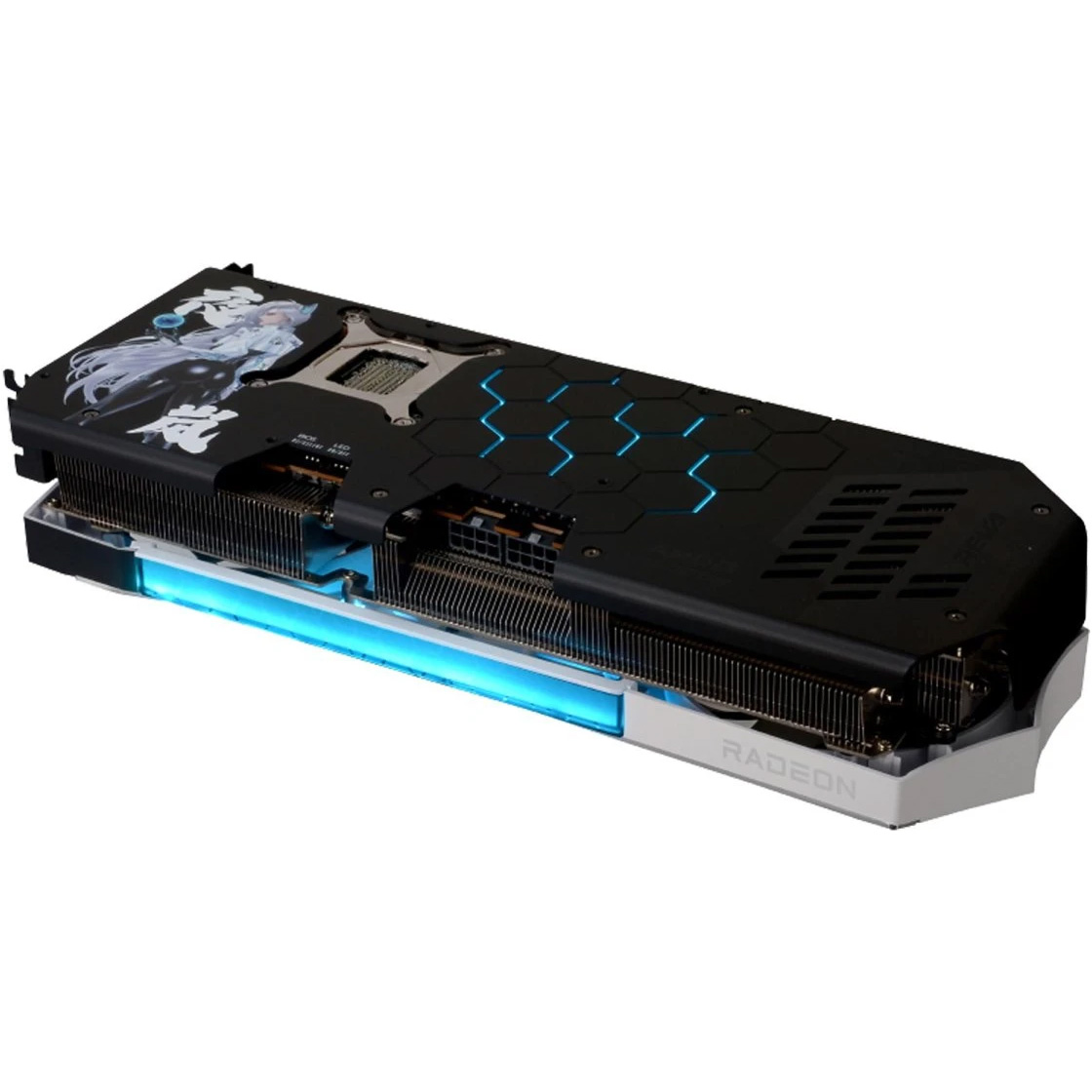 Видеокарта POWERCOLOR Hellhound Radeon RX 9070 XT 16GB GDDR6 Reva Edition (RX9070XT 16G-L/OC/REVA)