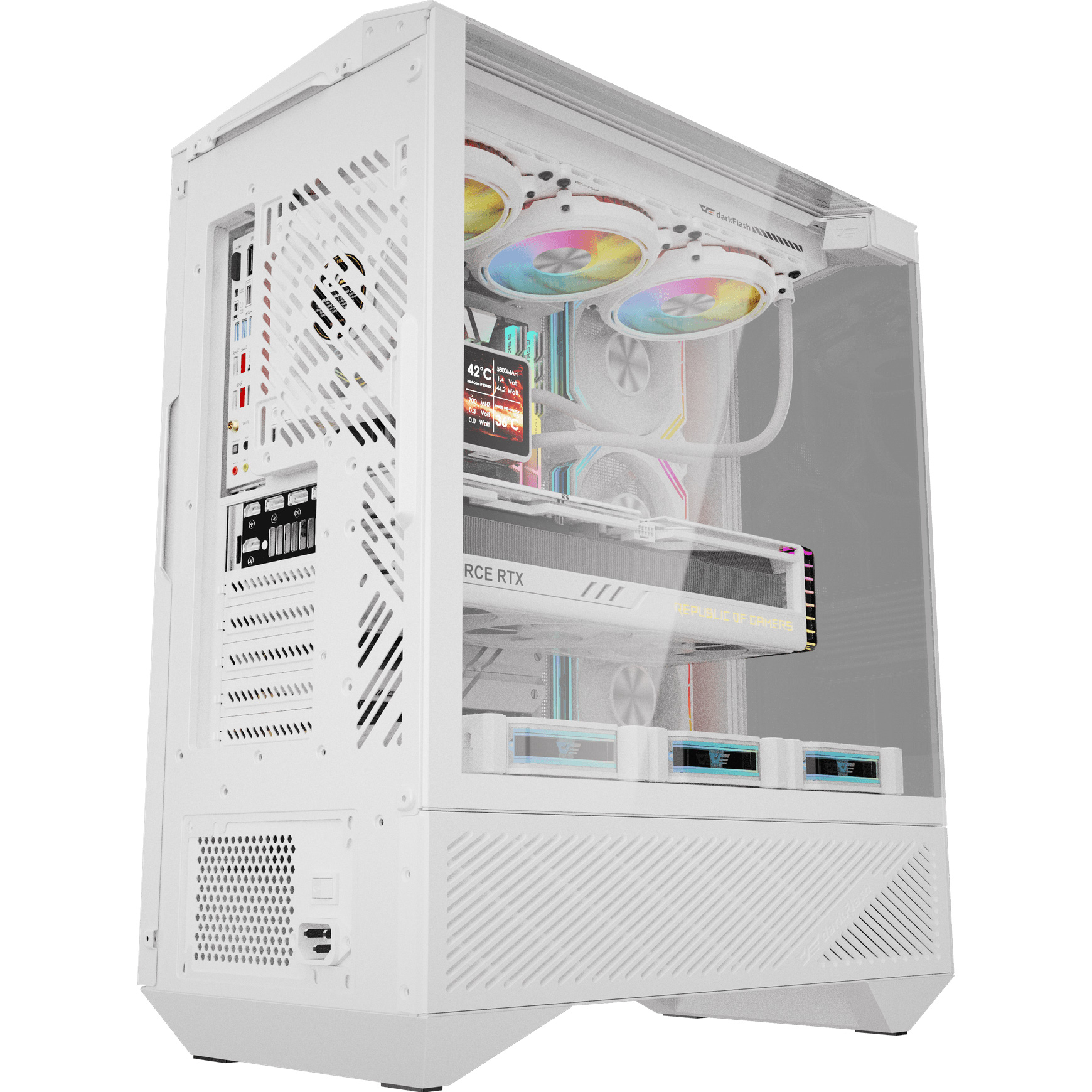 Корпус DARKFLASH DY460 White
