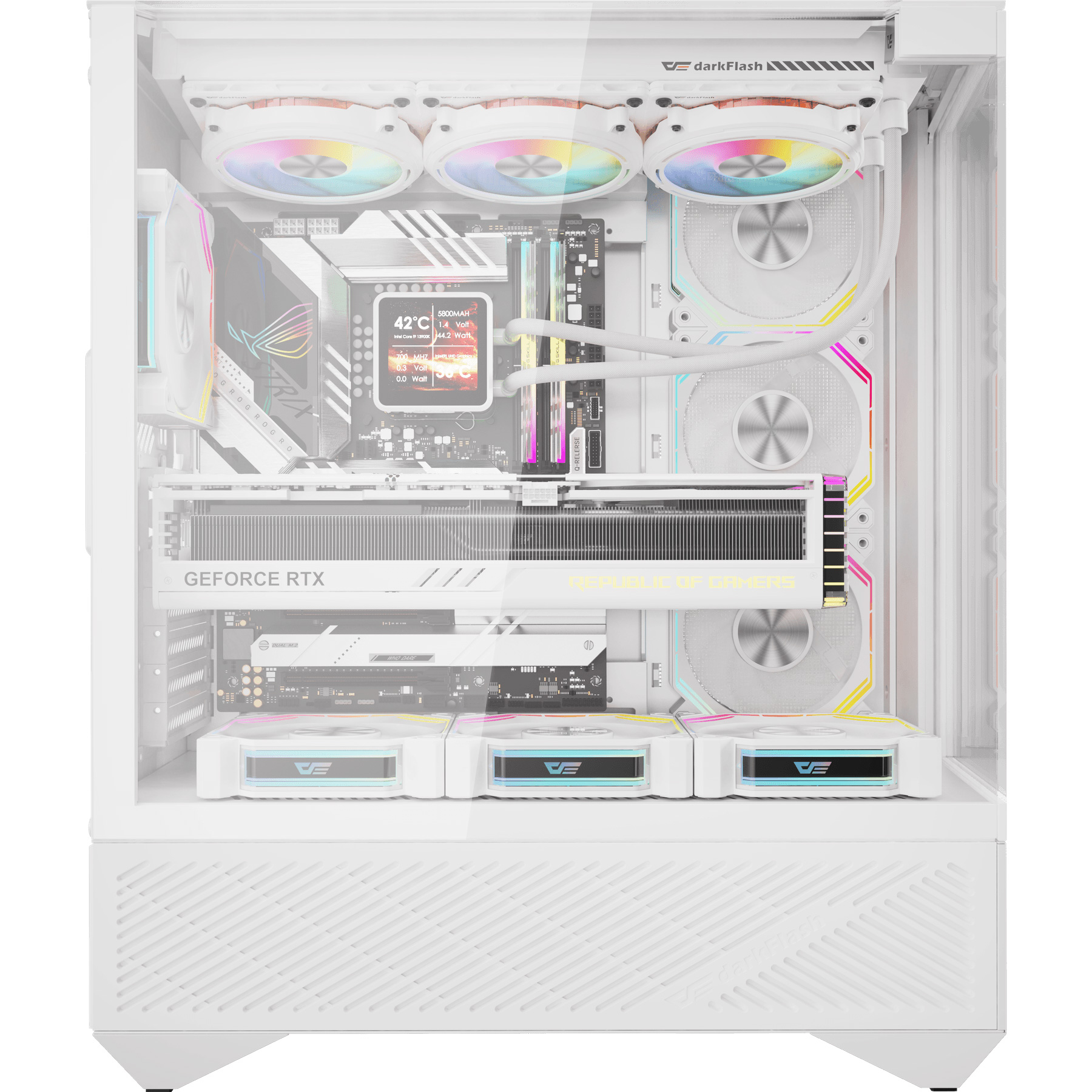 Корпус DARKFLASH DY460 White