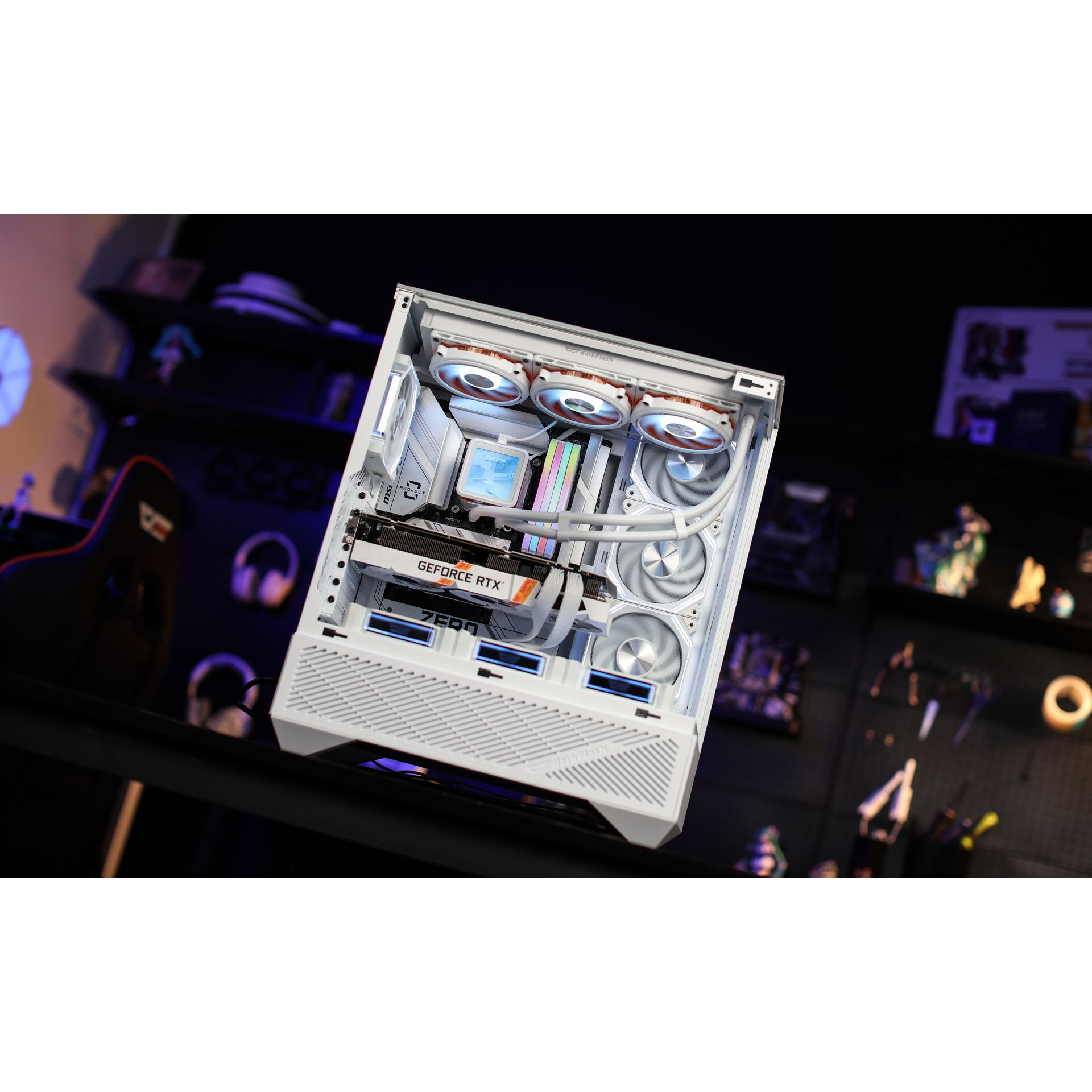 Корпус DARKFLASH DY460 White