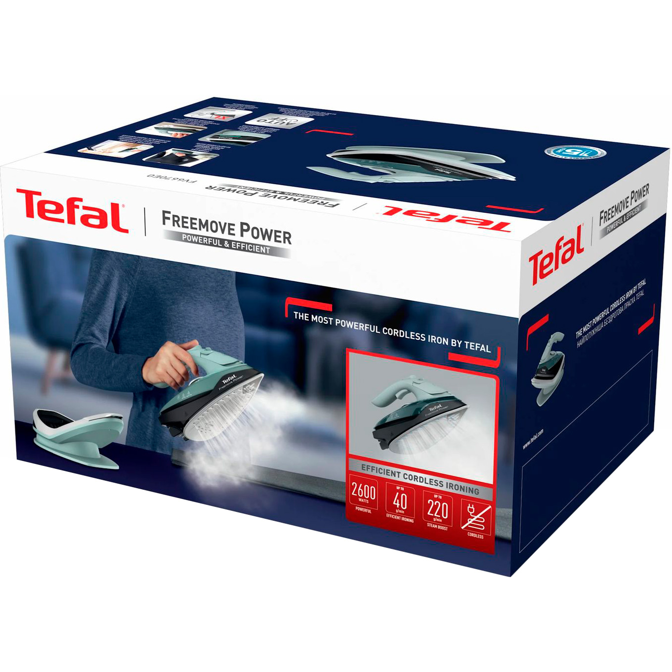 Бездротова праска TEFAL Freemove Power FV6670E0
