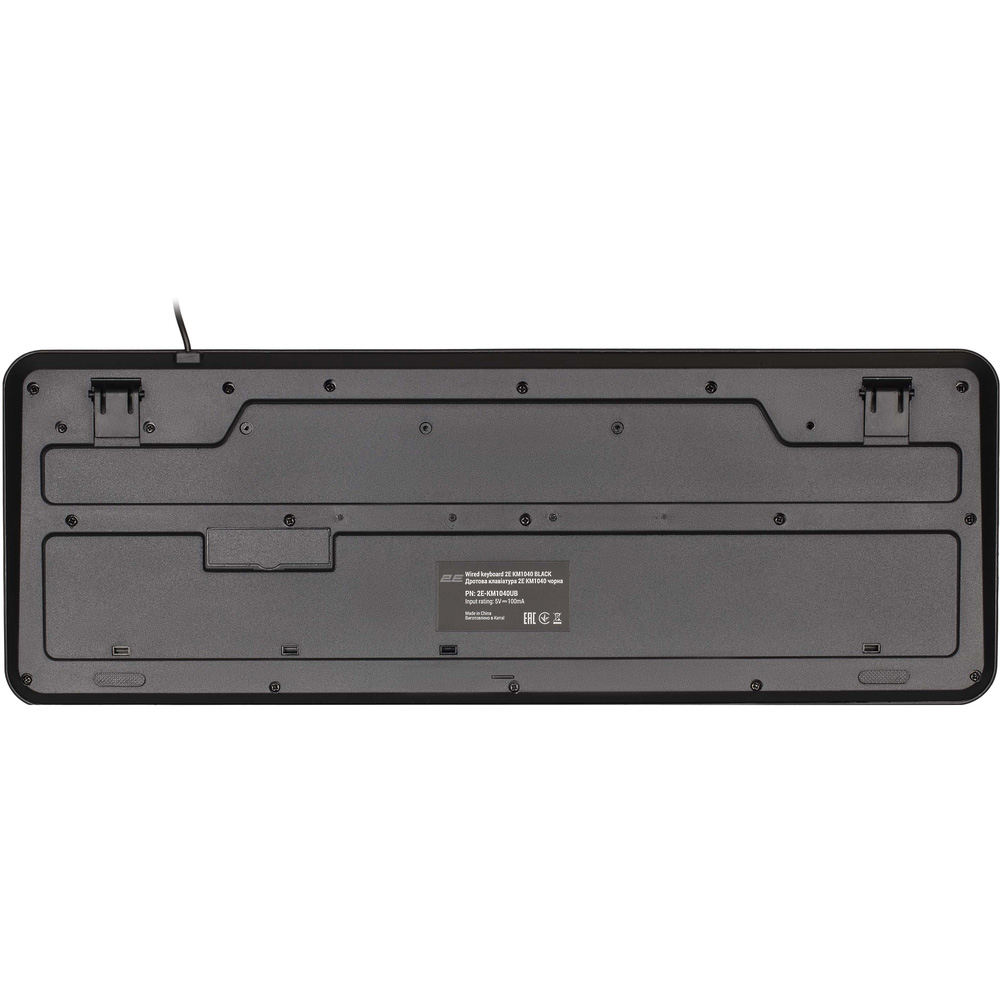 Клавиатура 2E KM1040 UA Black (2E-KM1040UB_UA)