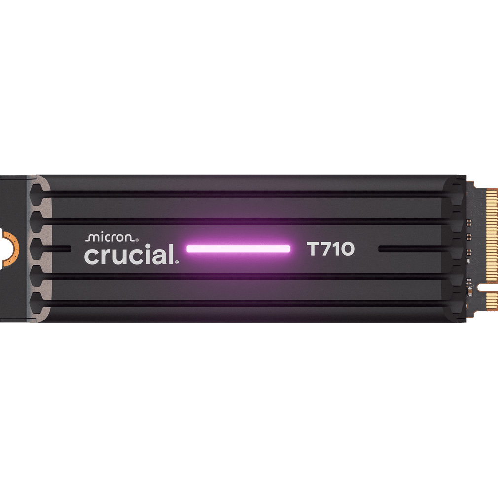 SSD диск CRUCIAL T710 w/heatsink 2TB M.2 NVMe (CT2000T710SSD5)