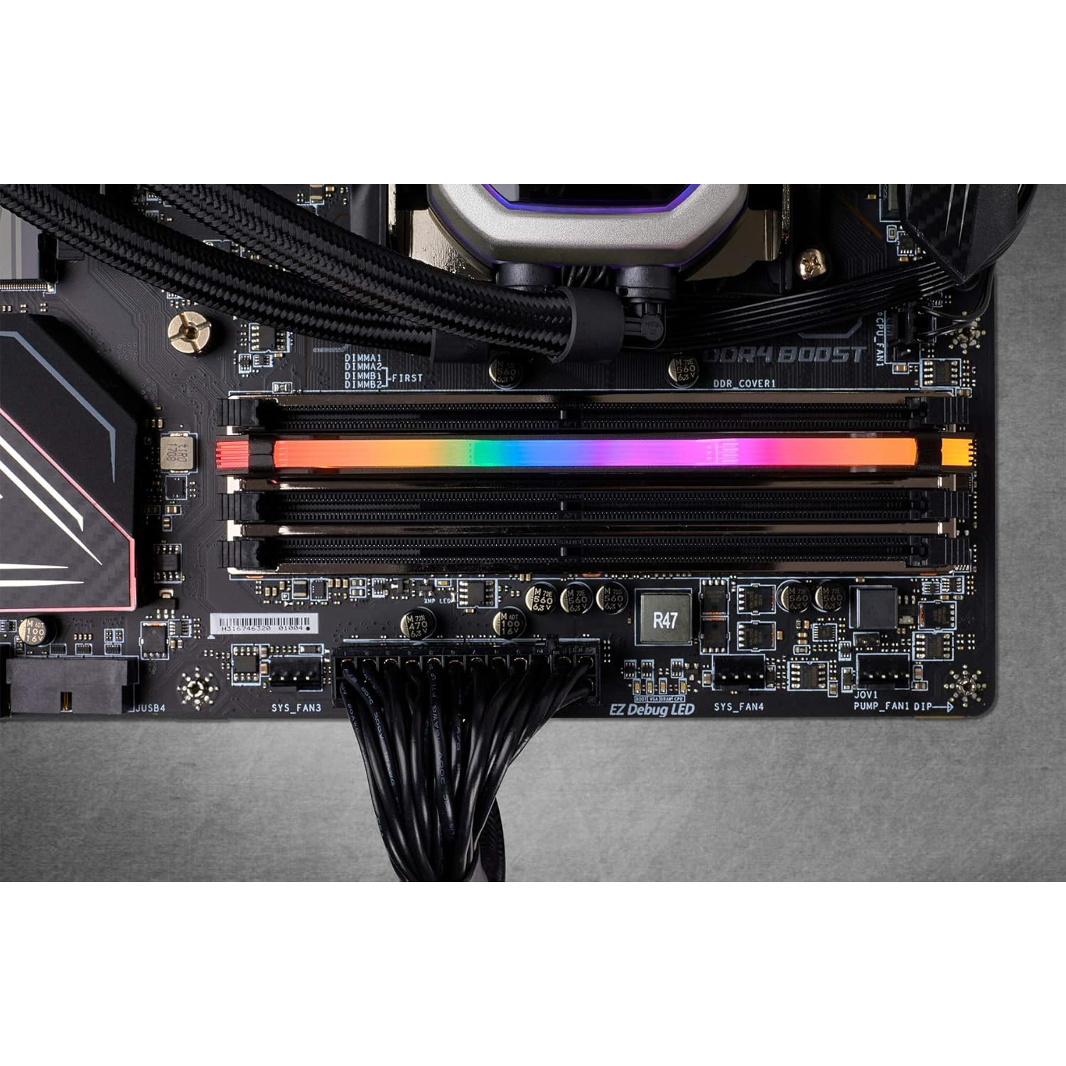 Модуль пам'яті CORSAIR Vengeance RGB Pro DDR4 3600MHz 16GB Black (CMW16GX4M1Z3600C18)