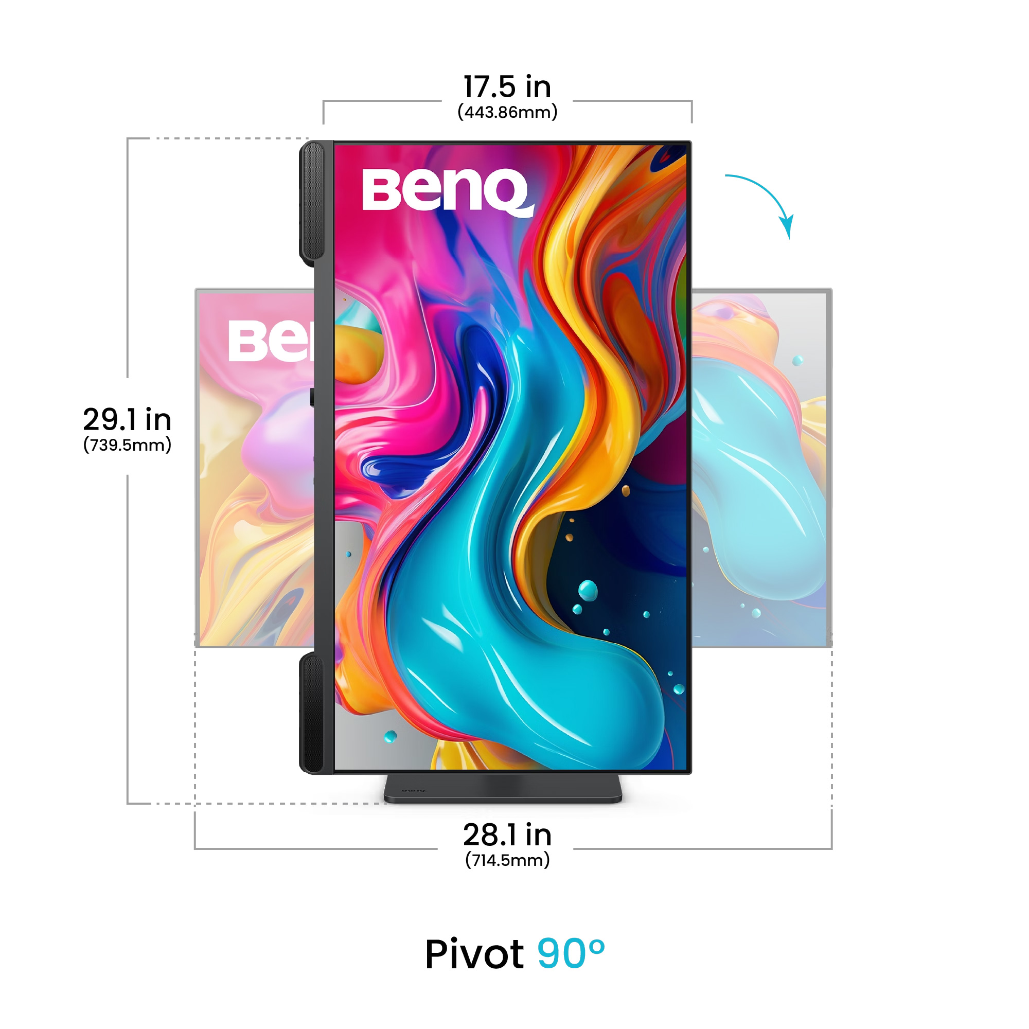 Монітор 31.5" BENQ PV3200U (9H.Y01LA.TBE)
