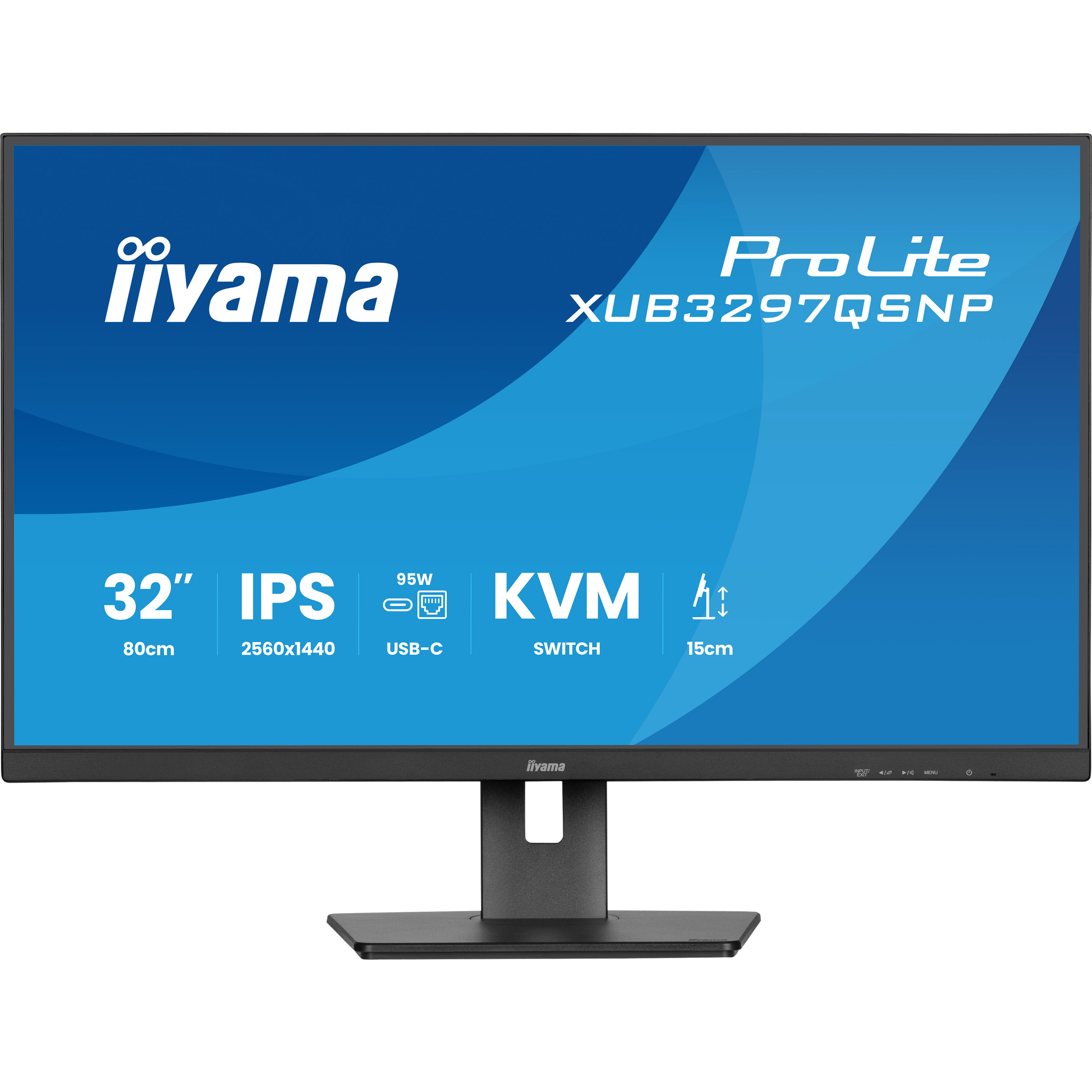 Монитор 31.5" IIYAMA ProLite XUB3297QSNP-B1