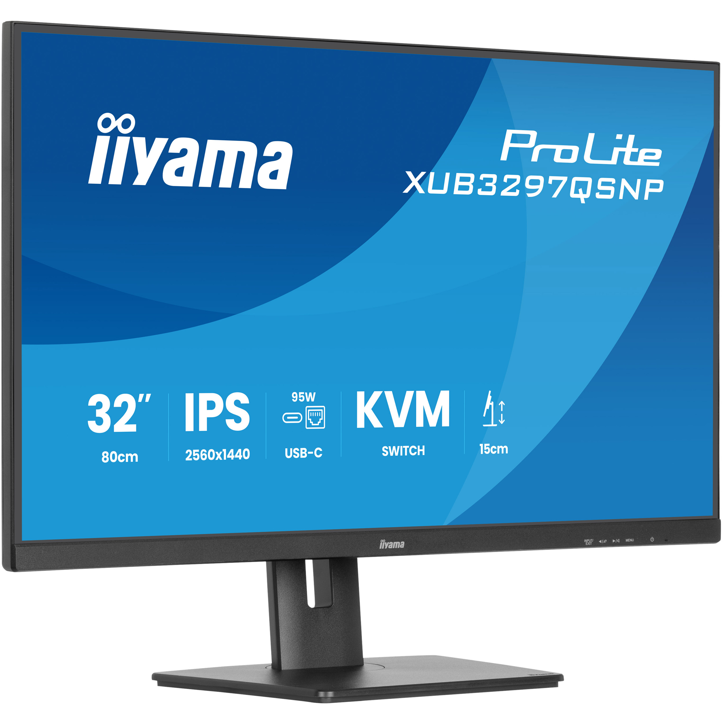 Монитор 31.5" IIYAMA ProLite XUB3297QSNP-B1